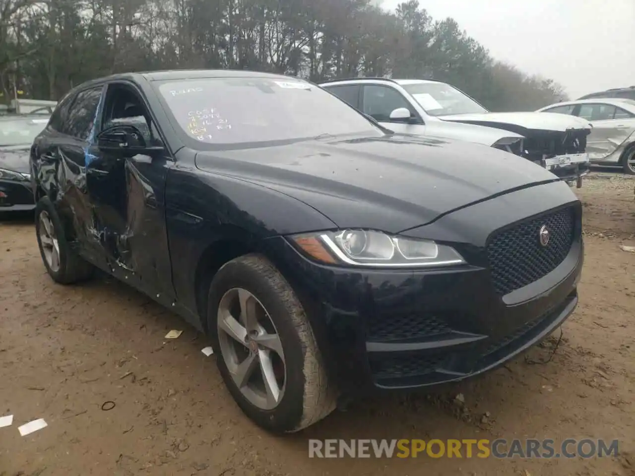 1 Photograph of a damaged car SADCJ2FX9LA645291 JAGUAR F-PACE 2020