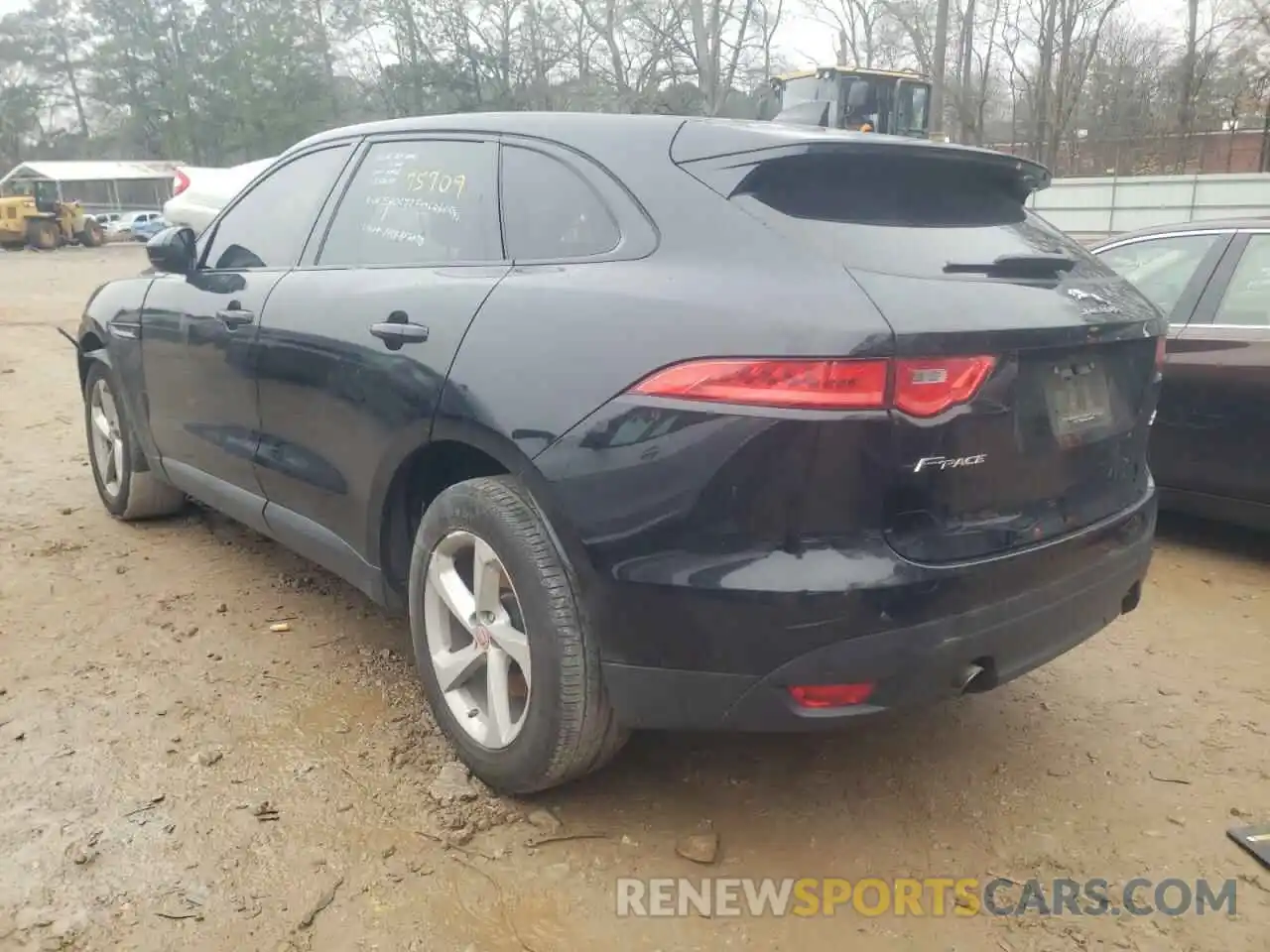 3 Фотография поврежденного автомобиля SADCJ2FX9LA645291 JAGUAR F-PACE 2020