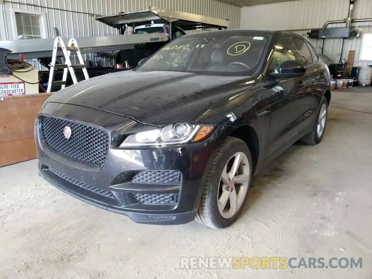 2 Фотография поврежденного автомобиля SADCJ2FX9LA645436 JAGUAR F-PACE 2020