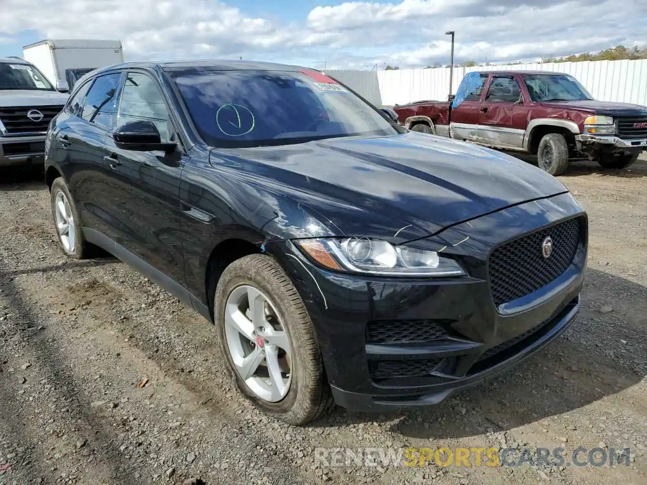 1 Photograph of a damaged car SADCJ2FX9LA645646 JAGUAR F-PACE 2020