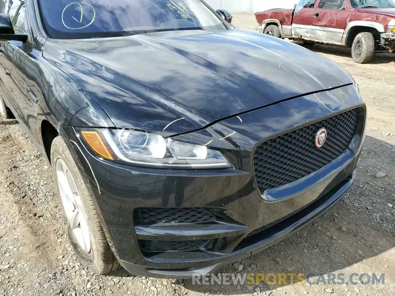 9 Photograph of a damaged car SADCJ2FX9LA645646 JAGUAR F-PACE 2020