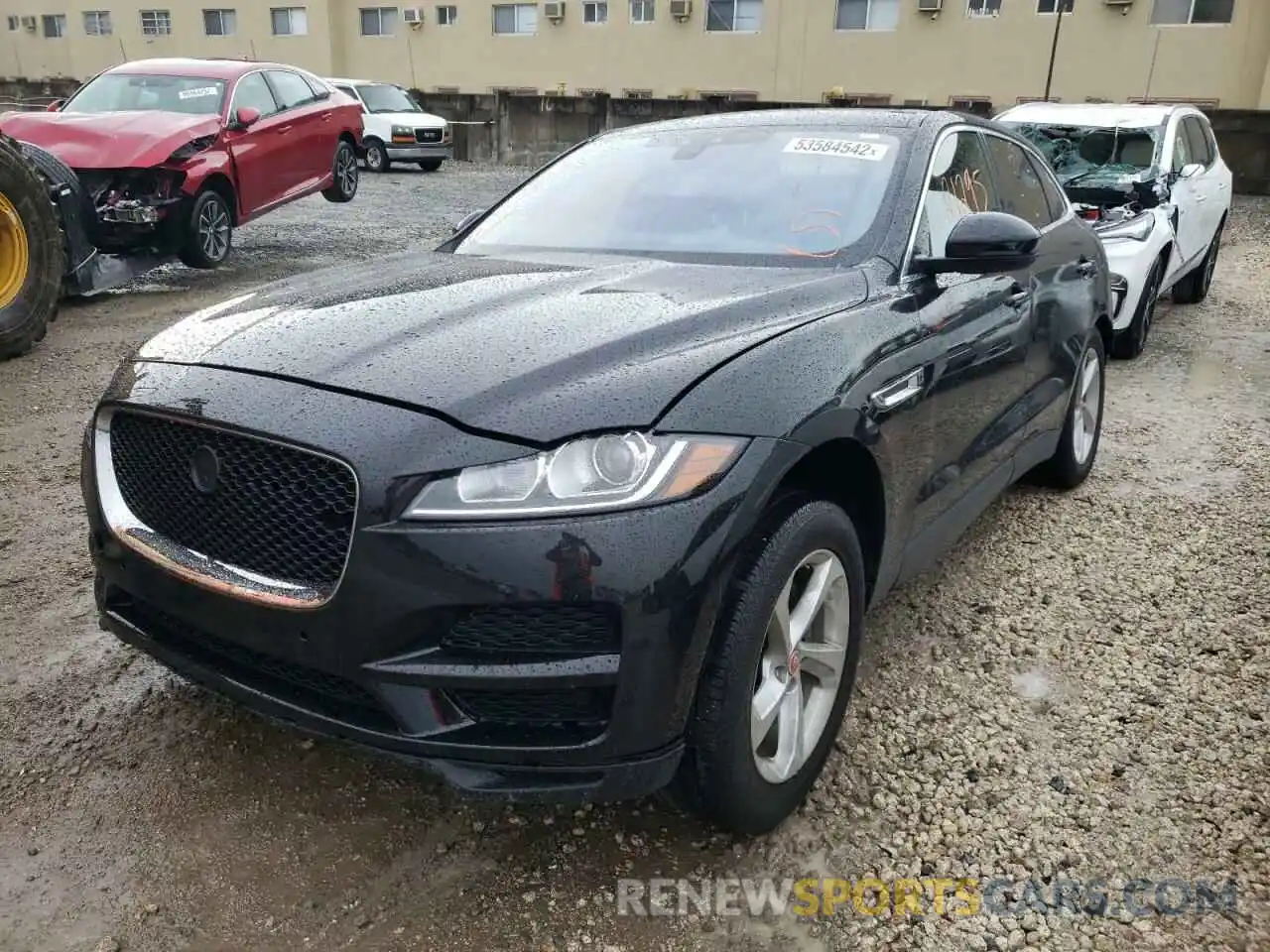 2 Photograph of a damaged car SADCJ2FX9LA648238 JAGUAR F-PACE 2020