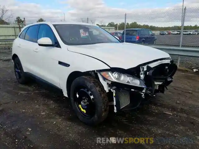 1 Photograph of a damaged car SADCJ2FXXLA628791 JAGUAR F-PACE 2020