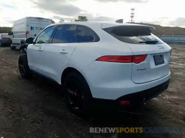 3 Фотография поврежденного автомобиля SADCJ2FXXLA628791 JAGUAR F-PACE 2020