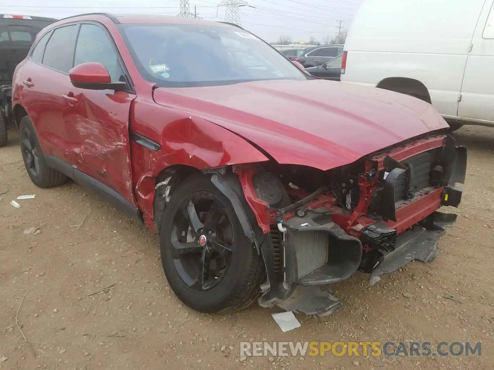 1 Photograph of a damaged car SADCJ2FXXLA631111 JAGUAR F-PACE 2020