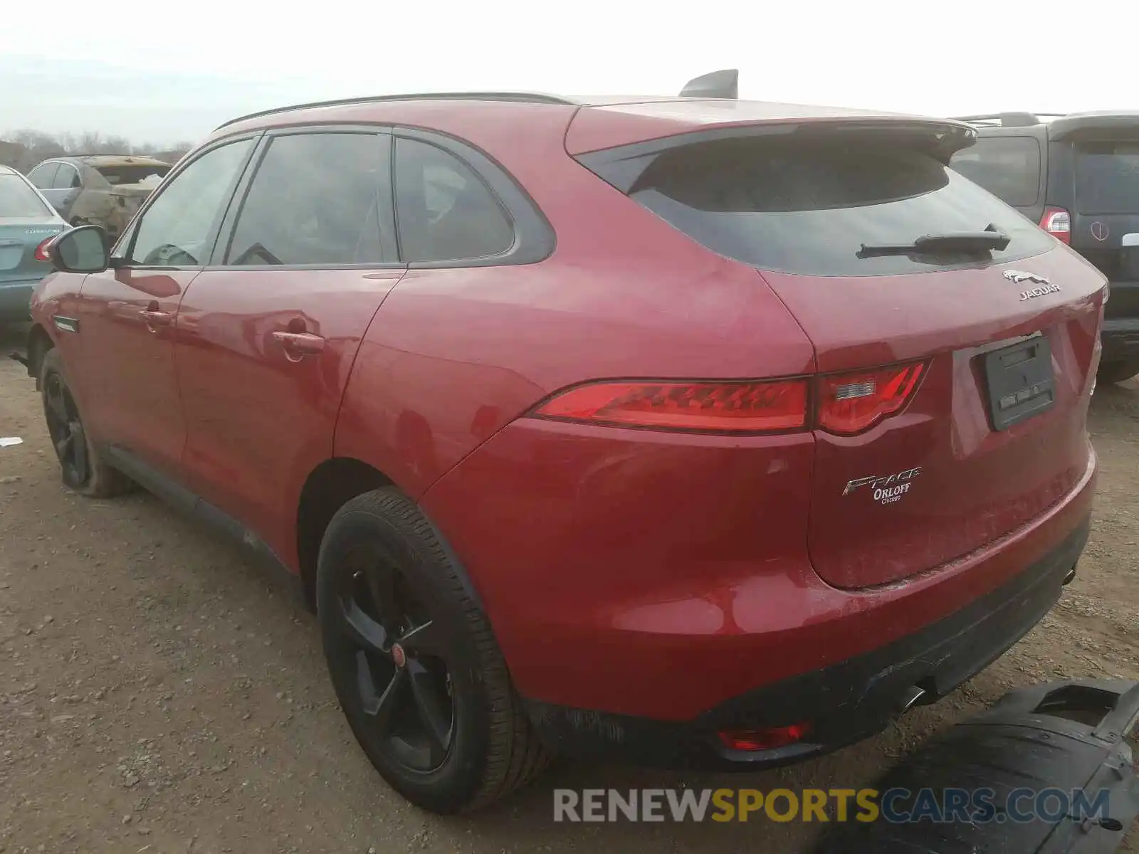 3 Photograph of a damaged car SADCJ2FXXLA631111 JAGUAR F-PACE 2020