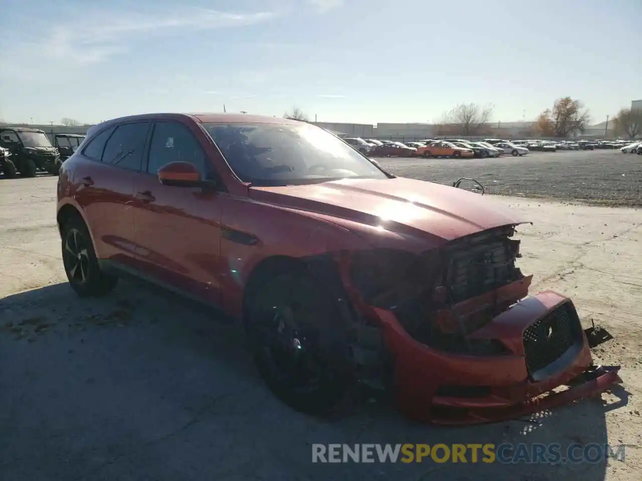 1 Photograph of a damaged car SADCJ2FXXLA631271 JAGUAR F-PACE 2020