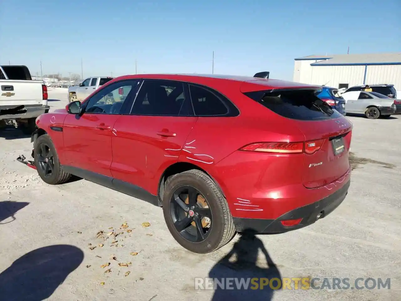 3 Фотография поврежденного автомобиля SADCJ2FXXLA631271 JAGUAR F-PACE 2020