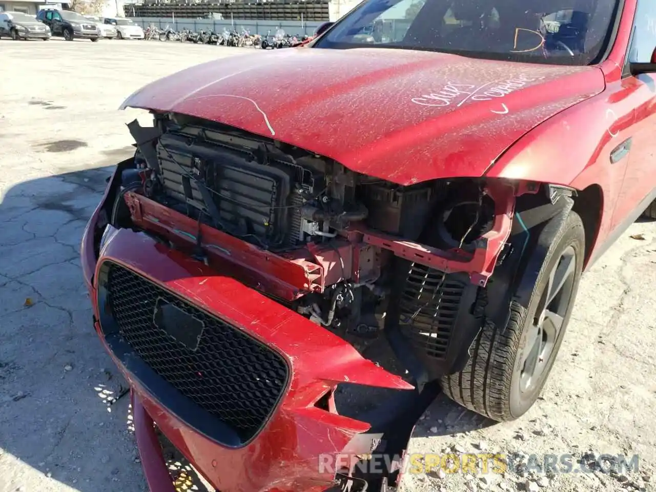 9 Photograph of a damaged car SADCJ2FXXLA631271 JAGUAR F-PACE 2020