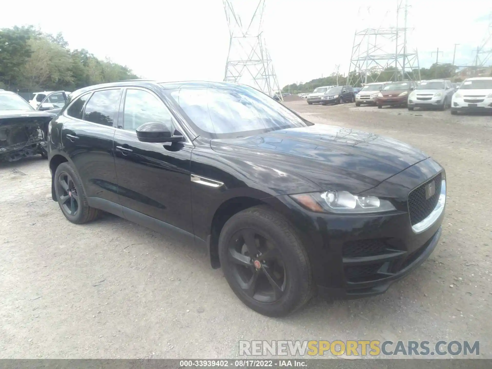 1 Photograph of a damaged car SADCJ2FXXLA632503 JAGUAR F-PACE 2020