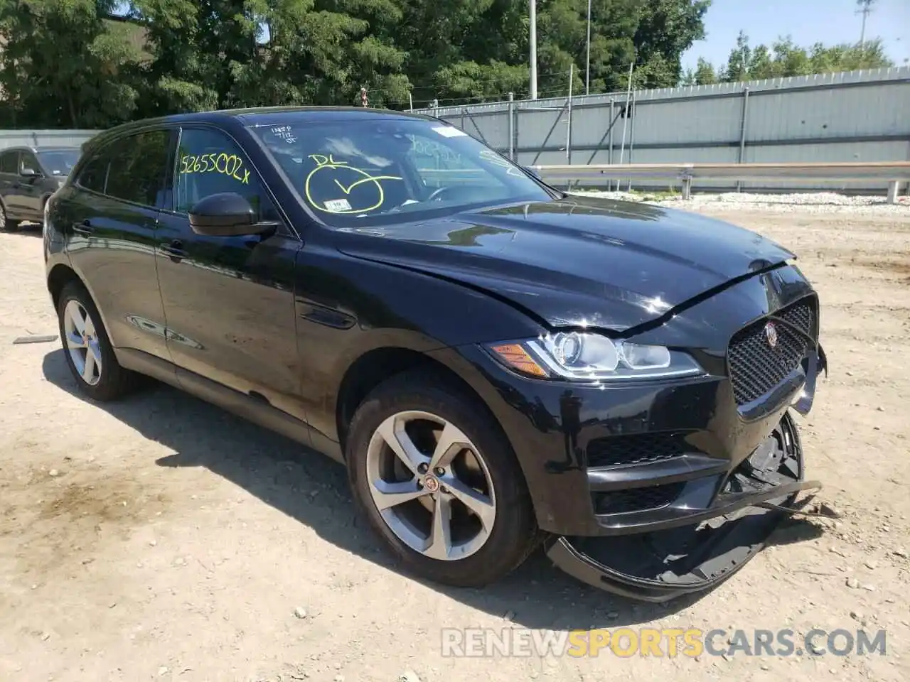 1 Photograph of a damaged car SADCJ2FXXLA645560 JAGUAR F-PACE 2020