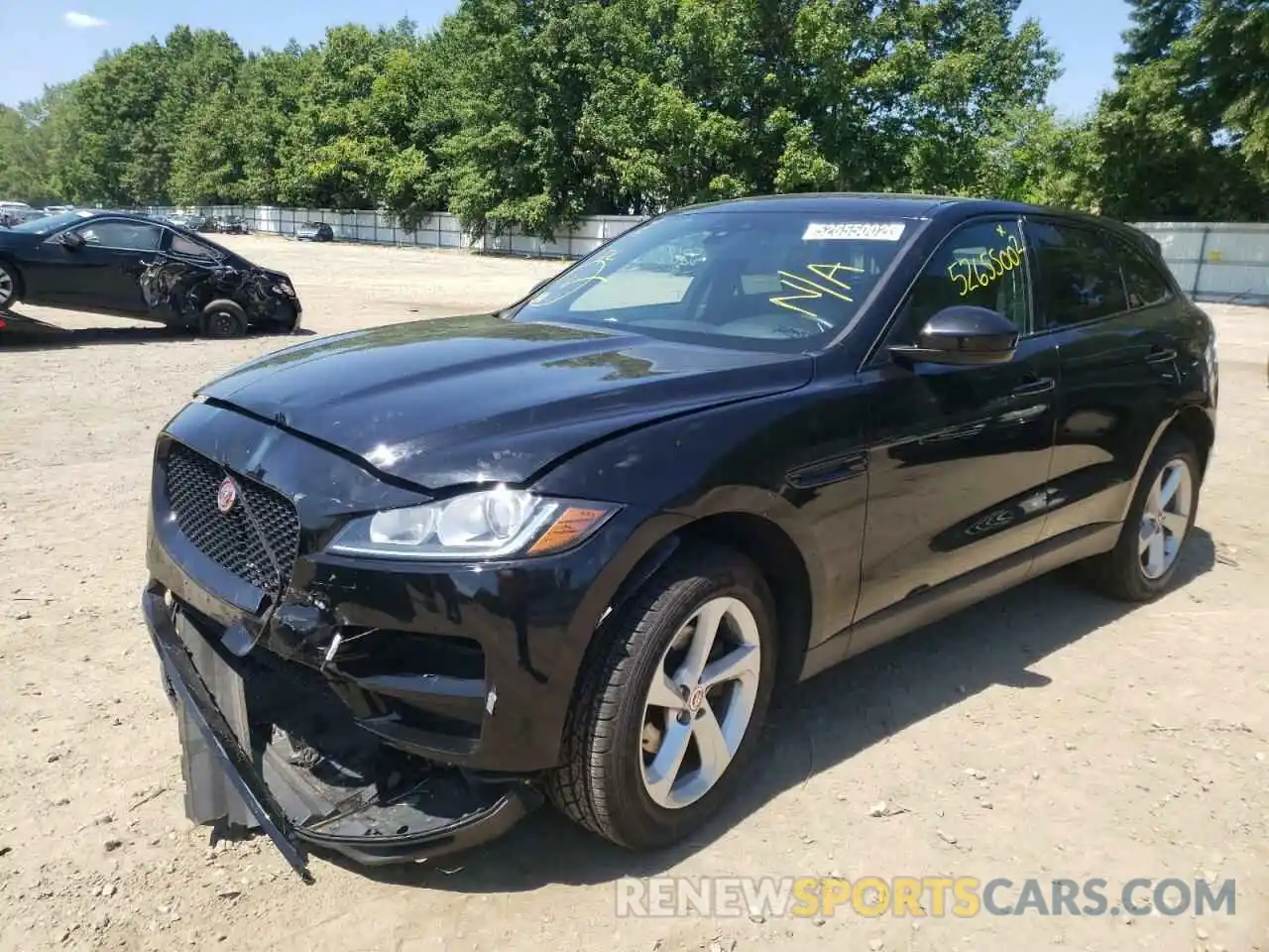 2 Photograph of a damaged car SADCJ2FXXLA645560 JAGUAR F-PACE 2020