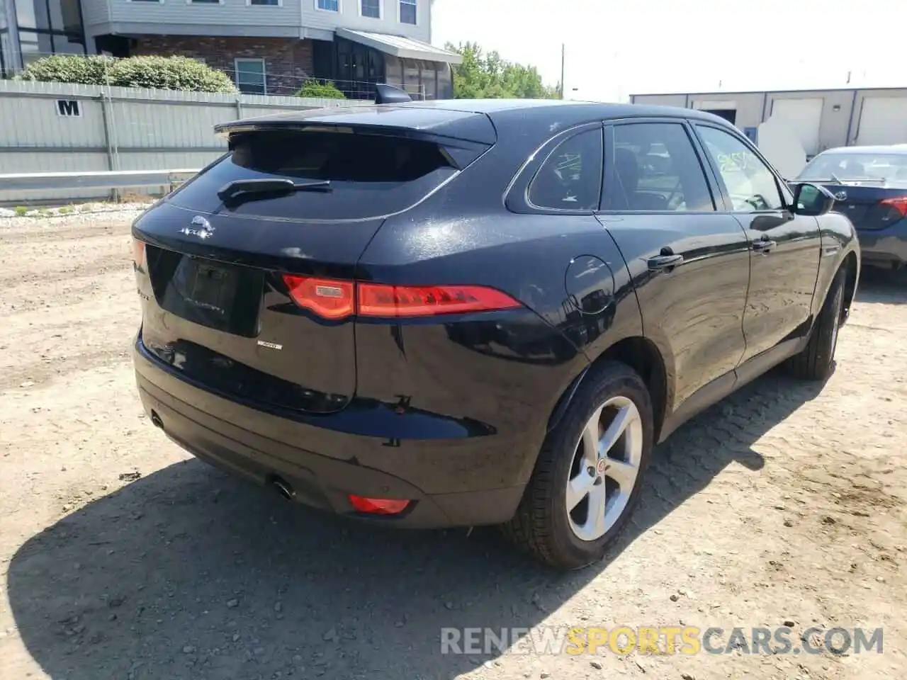 4 Фотография поврежденного автомобиля SADCJ2FXXLA645560 JAGUAR F-PACE 2020