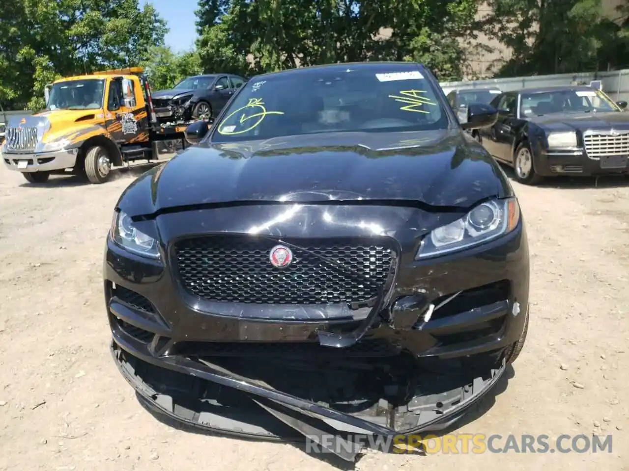 9 Photograph of a damaged car SADCJ2FXXLA645560 JAGUAR F-PACE 2020