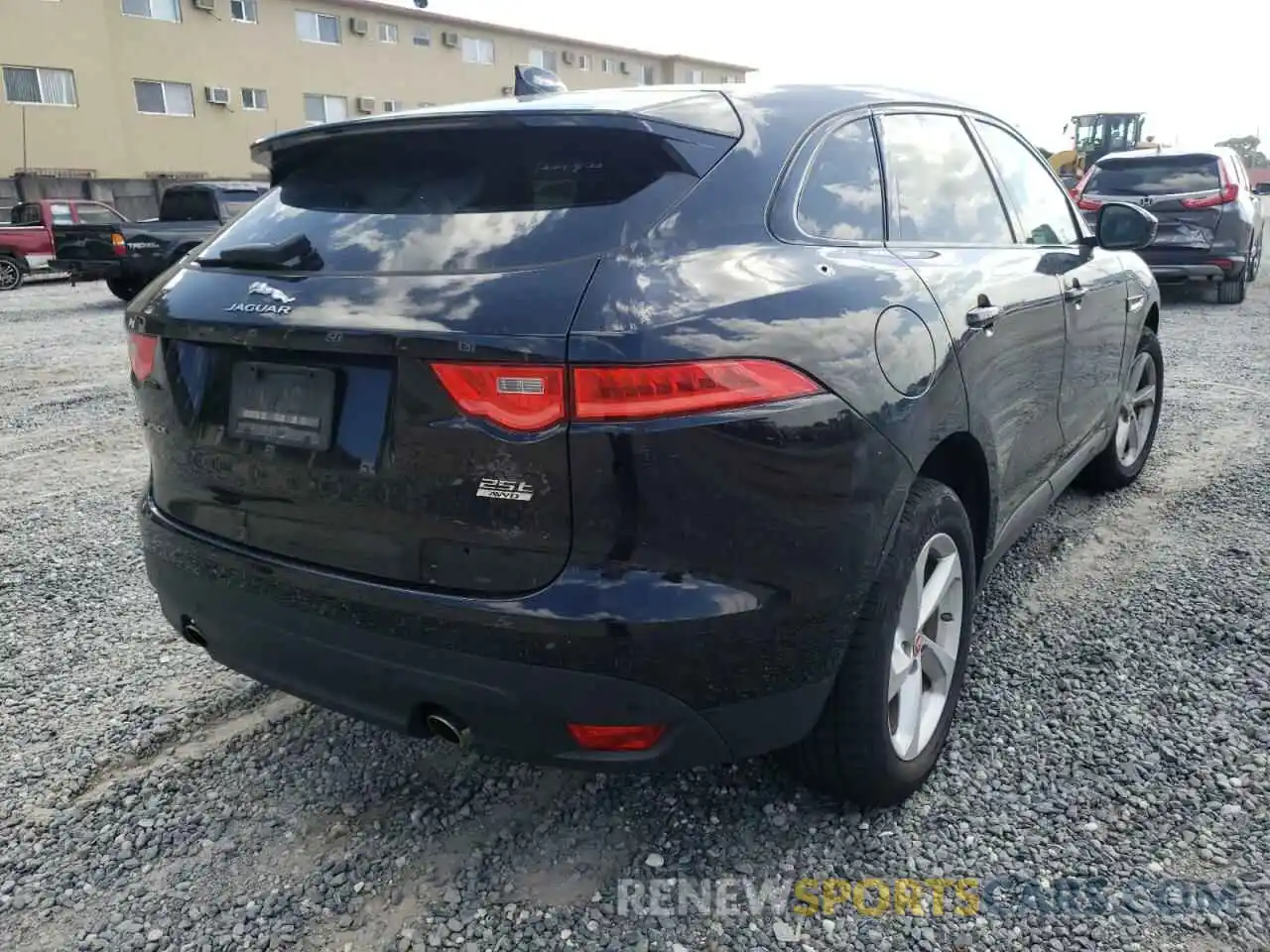 4 Фотография поврежденного автомобиля SADCJ2FXXLA645865 JAGUAR F-PACE 2020