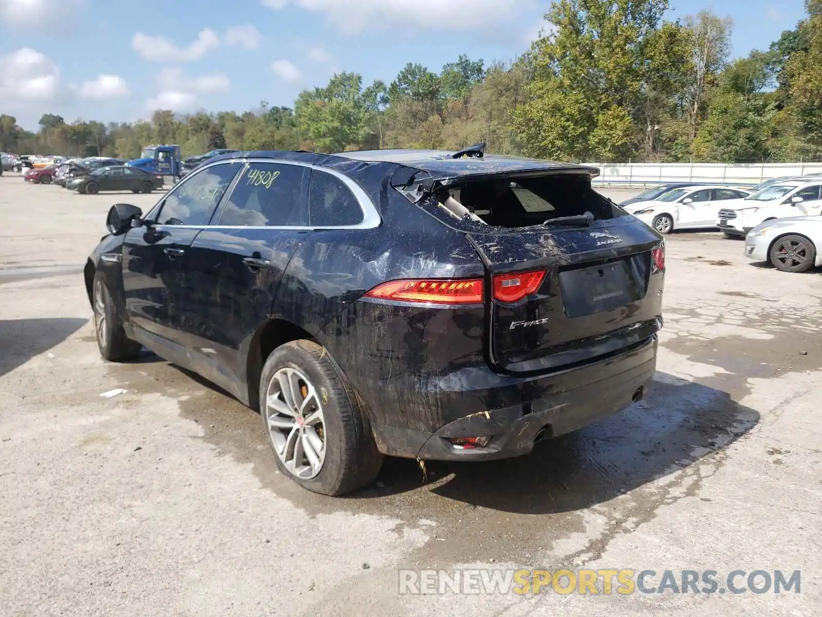 3 Photograph of a damaged car SADCJ2FXXLA651312 JAGUAR F-PACE 2020