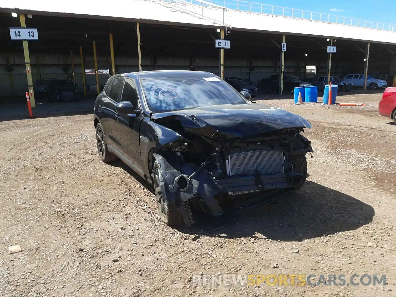 1 Photograph of a damaged car SADCK2FX0LA616856 JAGUAR F-PACE 2020