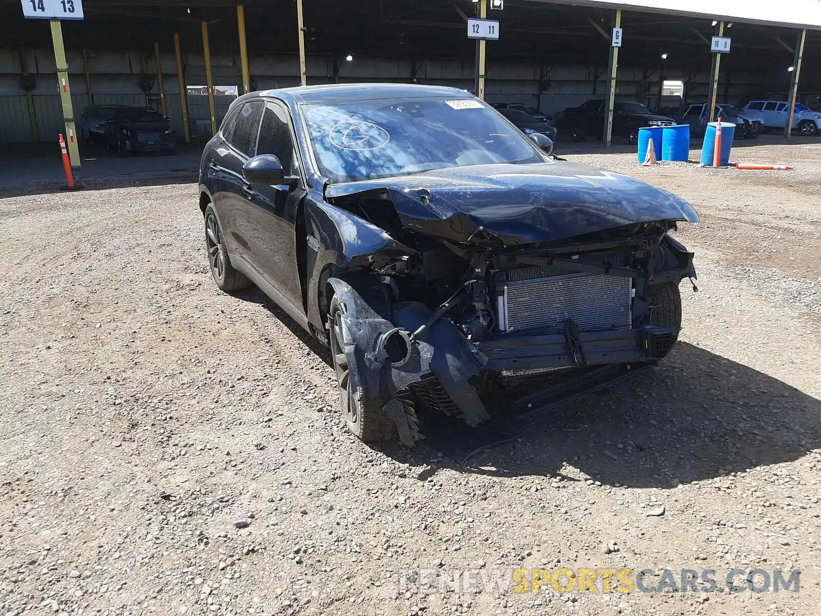 9 Photograph of a damaged car SADCK2FX0LA616856 JAGUAR F-PACE 2020