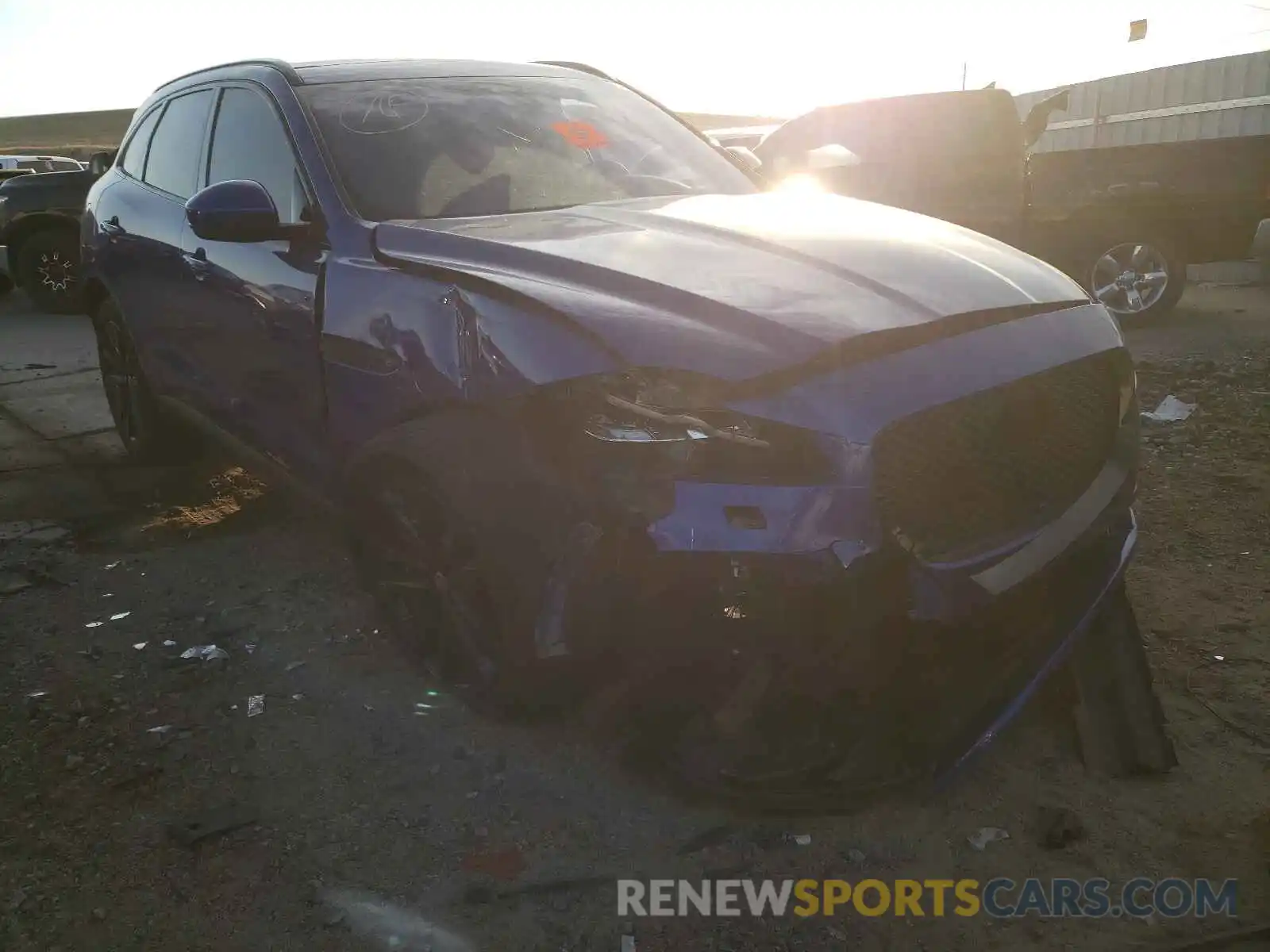 1 Photograph of a damaged car SADCK2FX0LA621829 JAGUAR F-PACE 2020