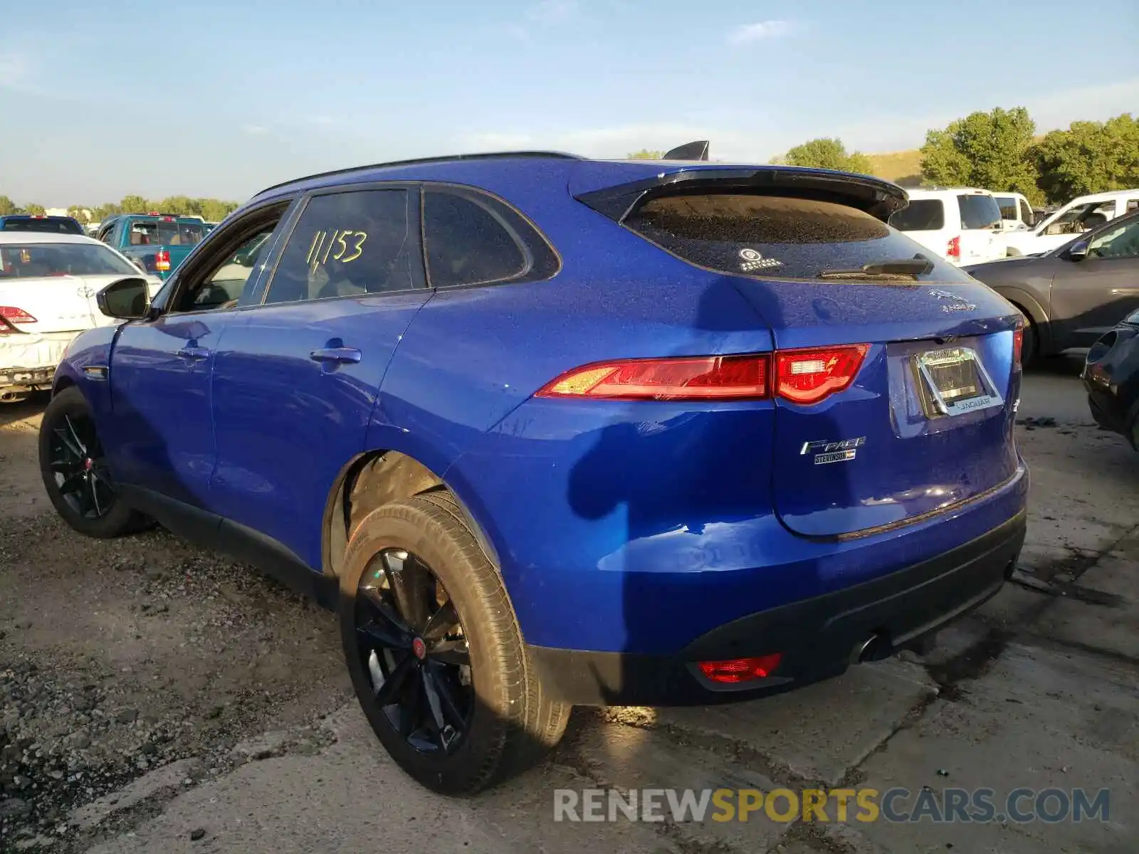 3 Photograph of a damaged car SADCK2FX0LA621829 JAGUAR F-PACE 2020