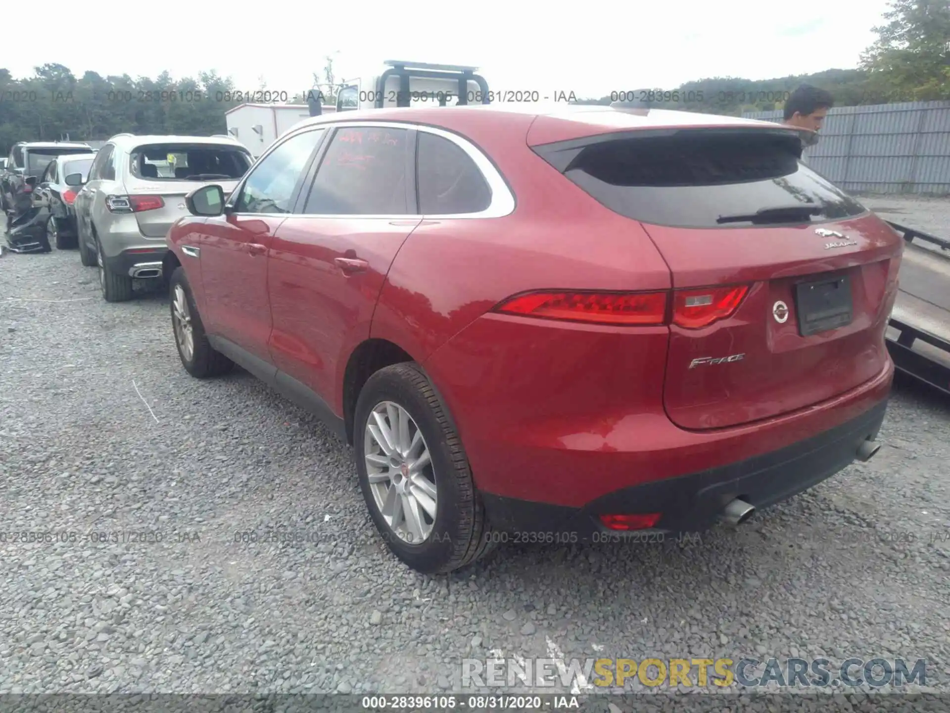 3 Photograph of a damaged car SADCK2FX0LA627971 JAGUAR F-PACE 2020