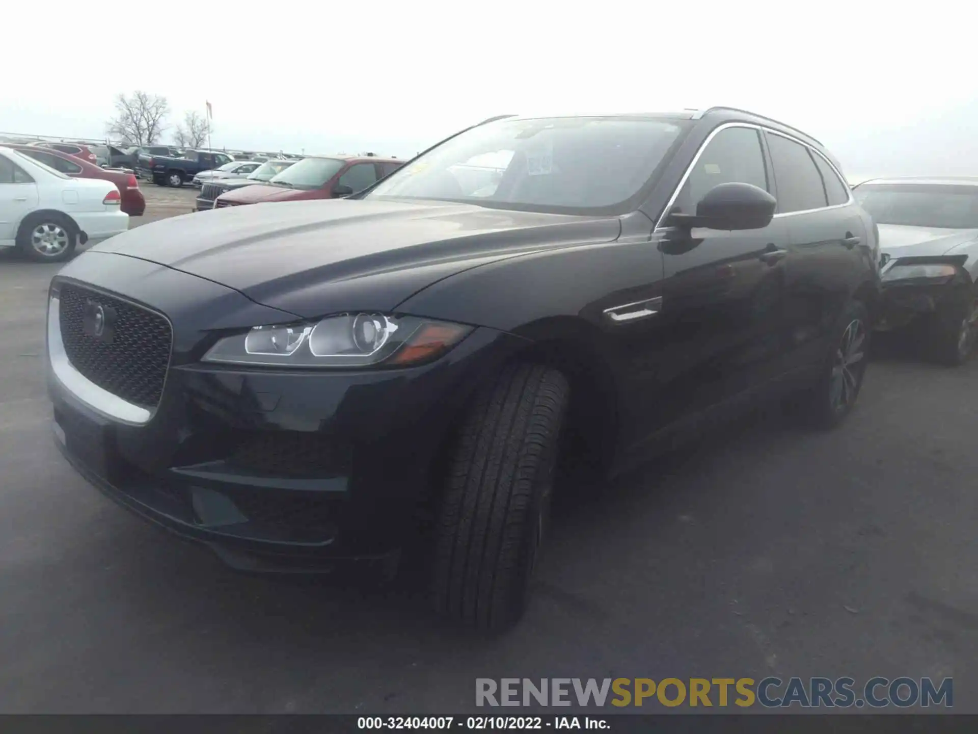 2 Фотография поврежденного автомобиля SADCK2FX0LA643765 JAGUAR F-PACE 2020