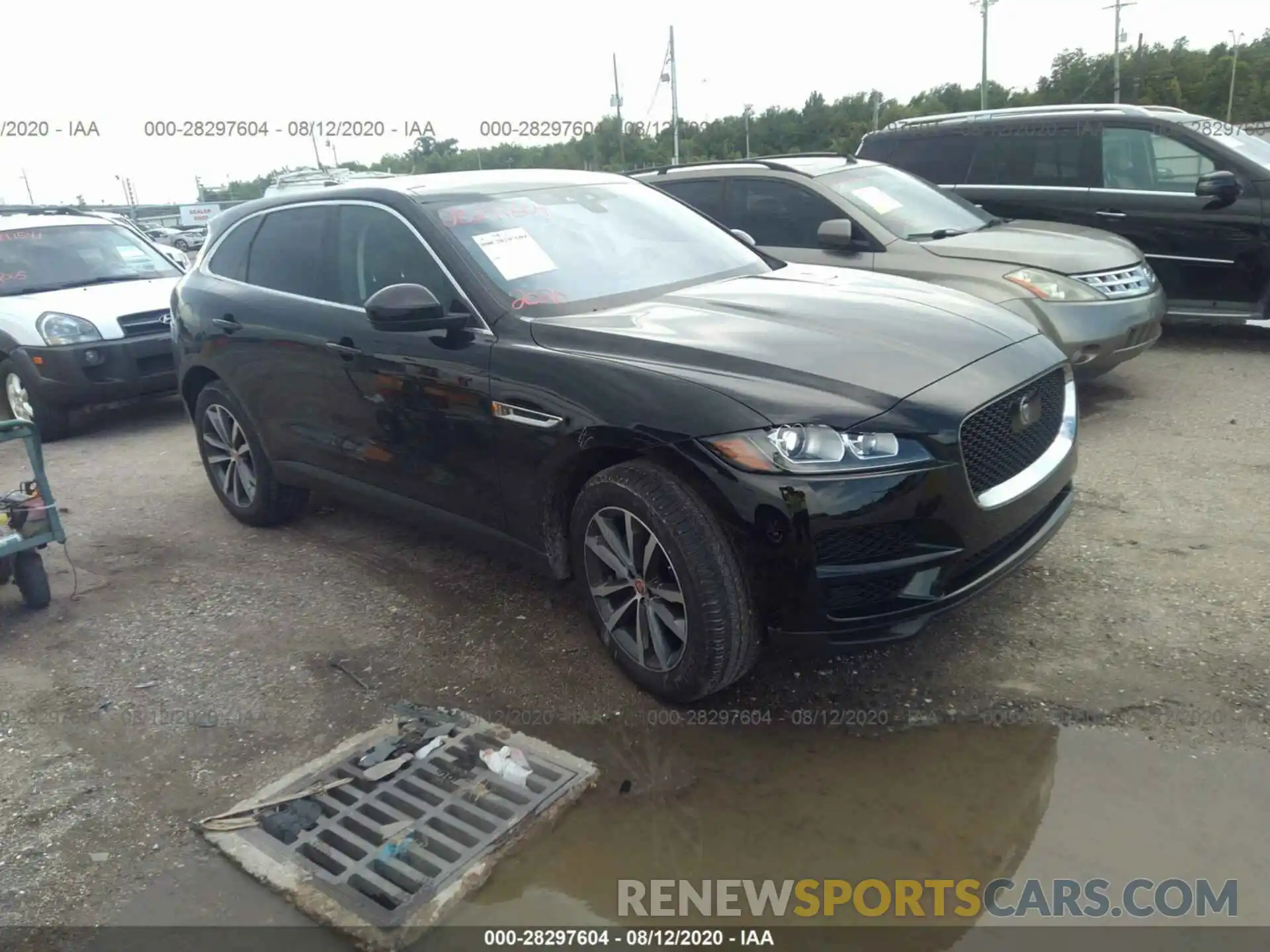 1 Photograph of a damaged car SADCK2FX0LA646732 JAGUAR F-PACE 2020