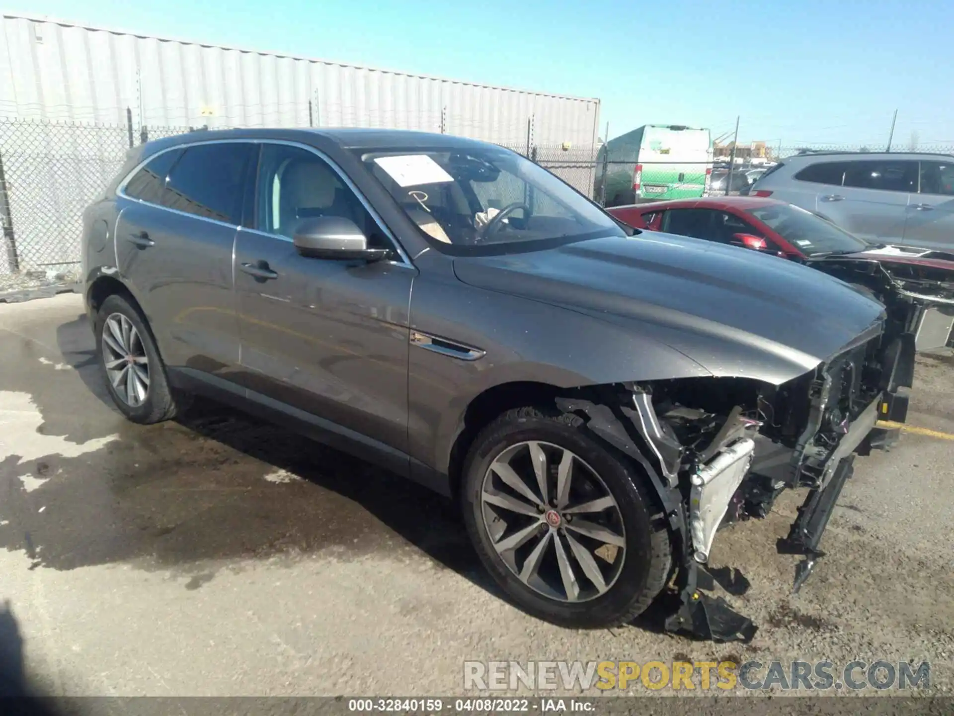 1 Photograph of a damaged car SADCK2FX1LA637134 JAGUAR F-PACE 2020