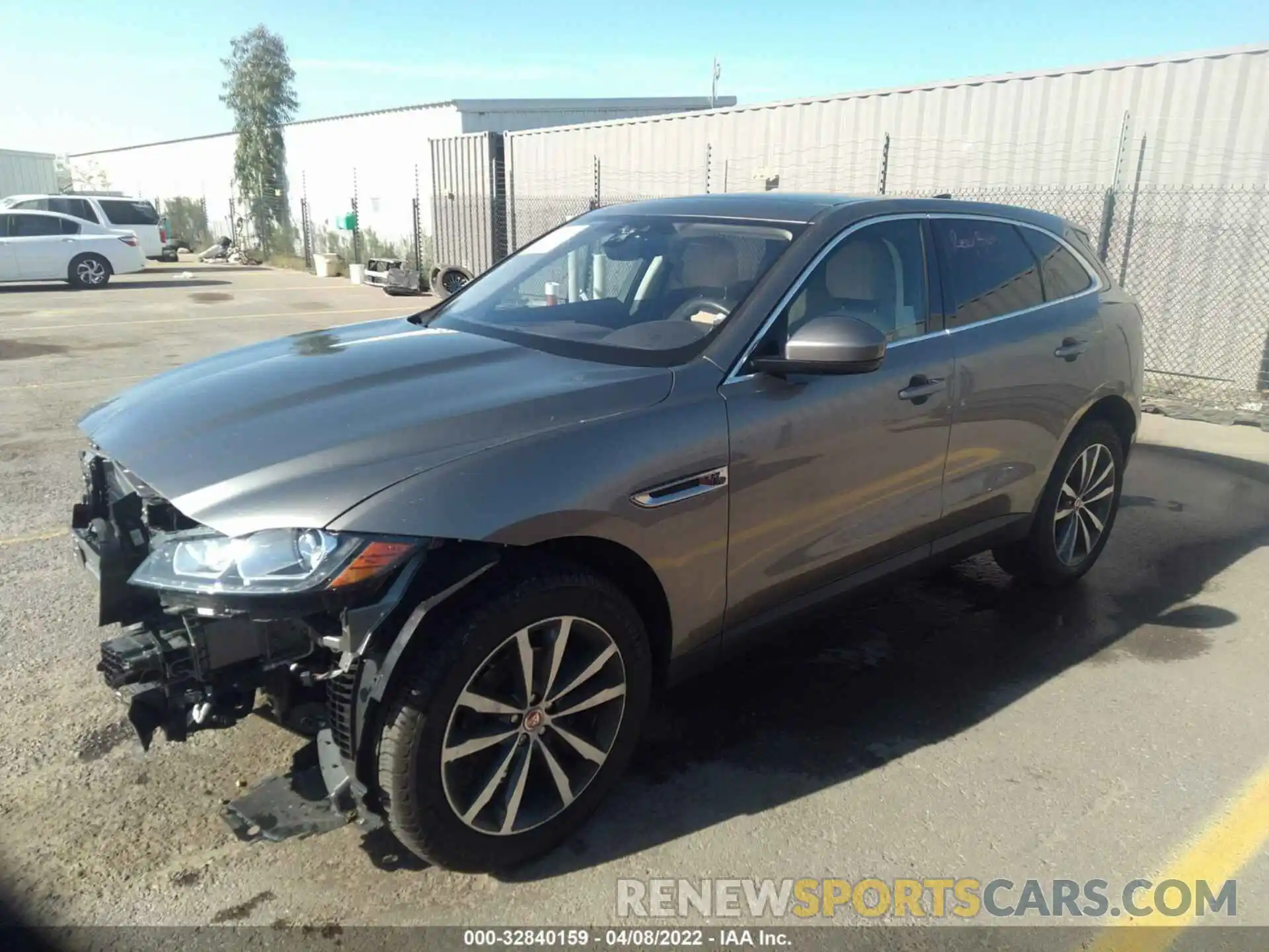 2 Photograph of a damaged car SADCK2FX1LA637134 JAGUAR F-PACE 2020