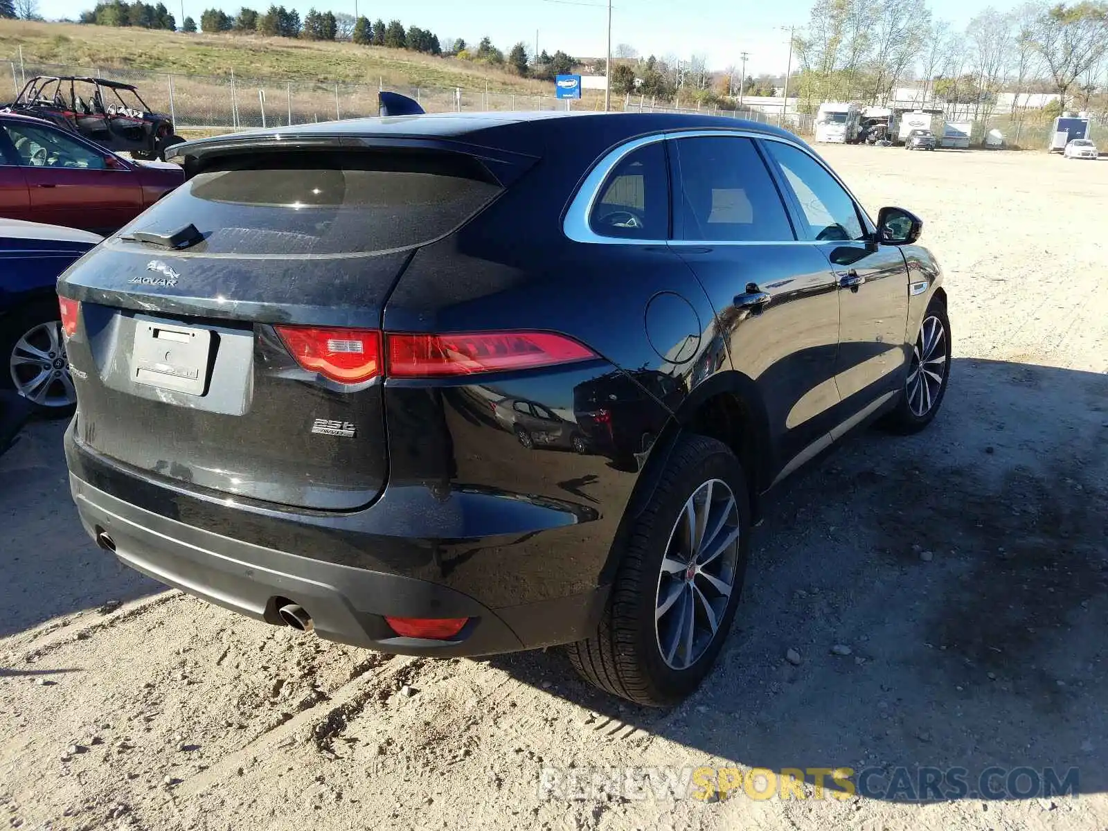 4 Фотография поврежденного автомобиля SADCK2FX2LA631665 JAGUAR F-PACE 2020