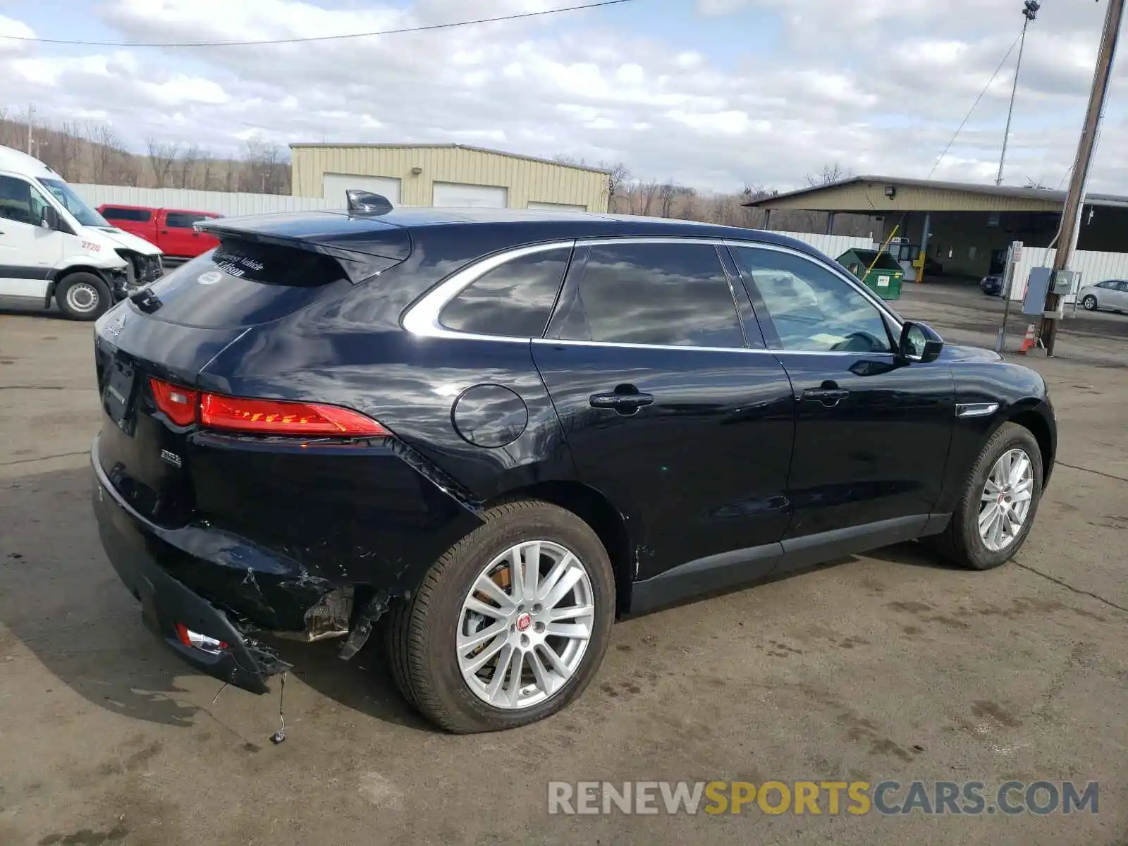 4 Фотография поврежденного автомобиля SADCK2FX3LA645977 JAGUAR F-PACE 2020