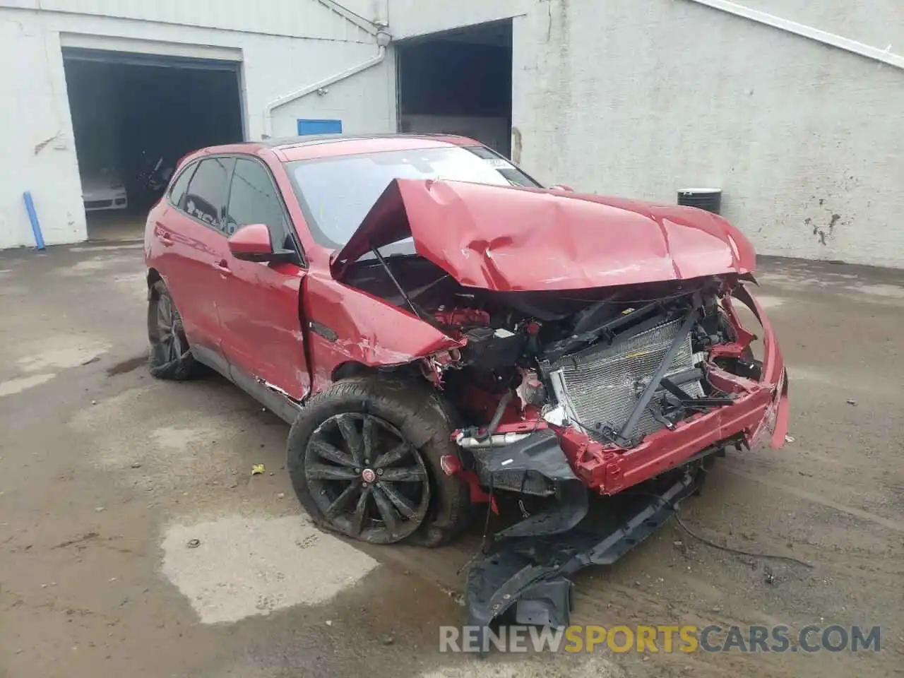 1 Photograph of a damaged car SADCK2FX5LA618375 JAGUAR F-PACE 2020