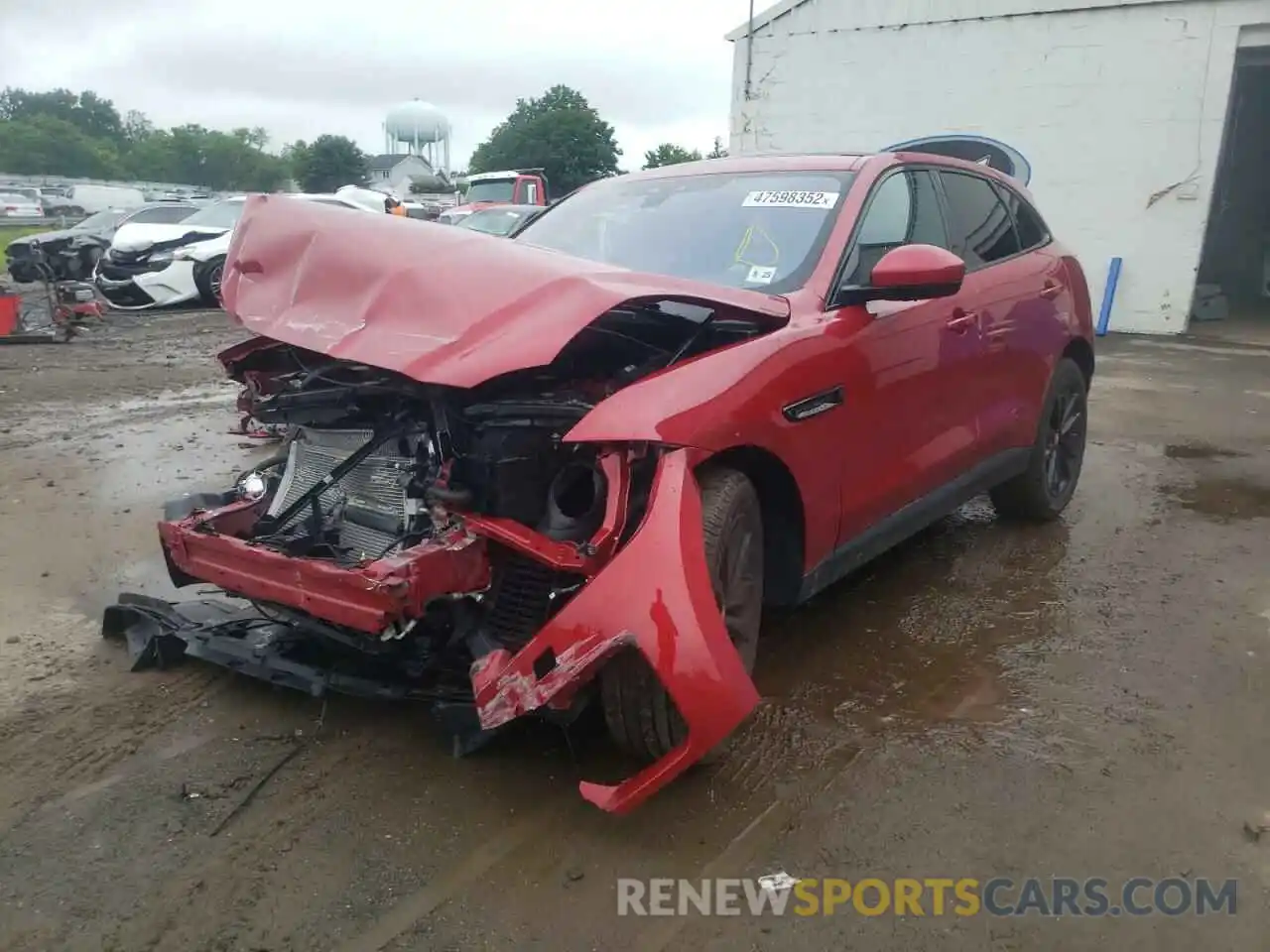 2 Photograph of a damaged car SADCK2FX5LA618375 JAGUAR F-PACE 2020