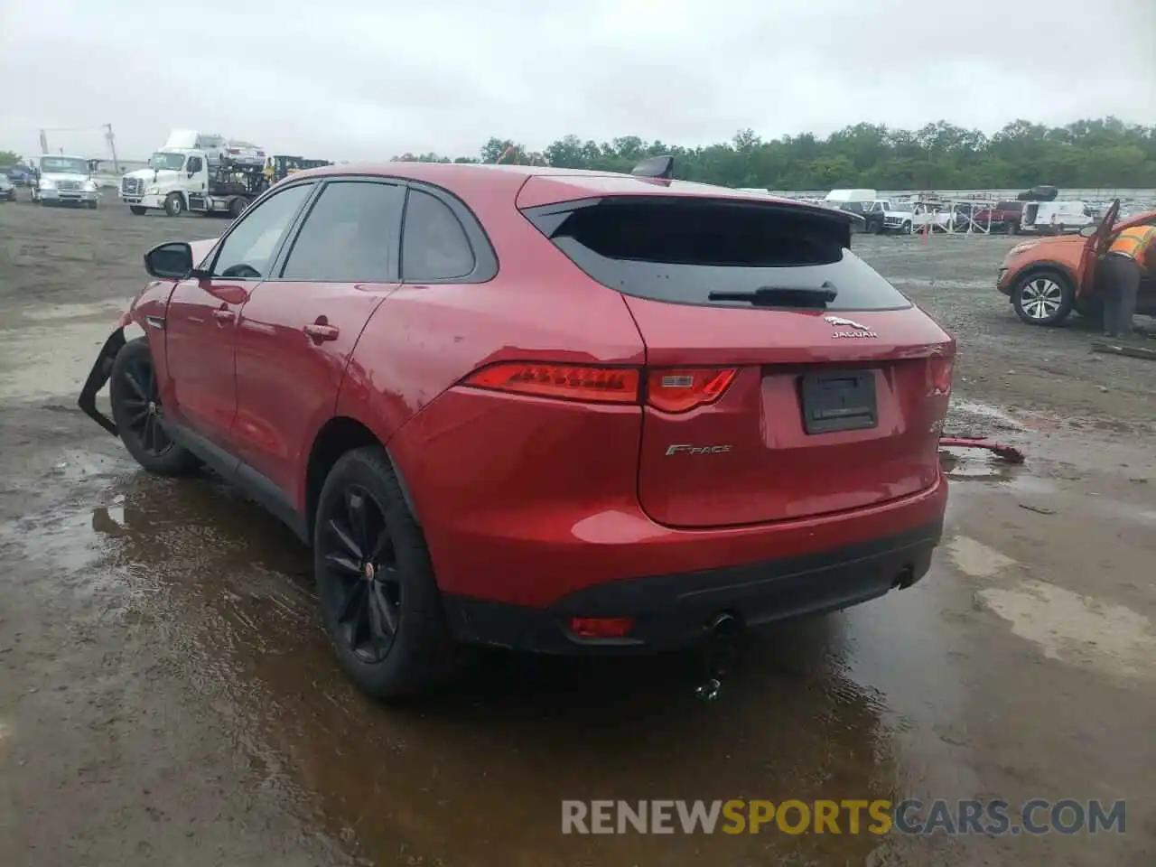 3 Photograph of a damaged car SADCK2FX5LA618375 JAGUAR F-PACE 2020