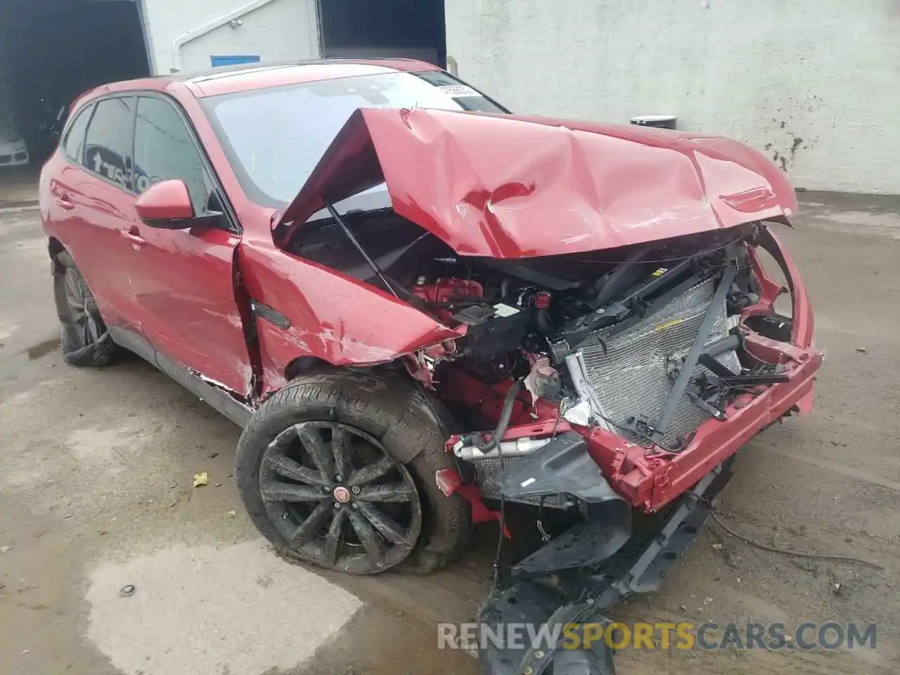 9 Photograph of a damaged car SADCK2FX5LA618375 JAGUAR F-PACE 2020