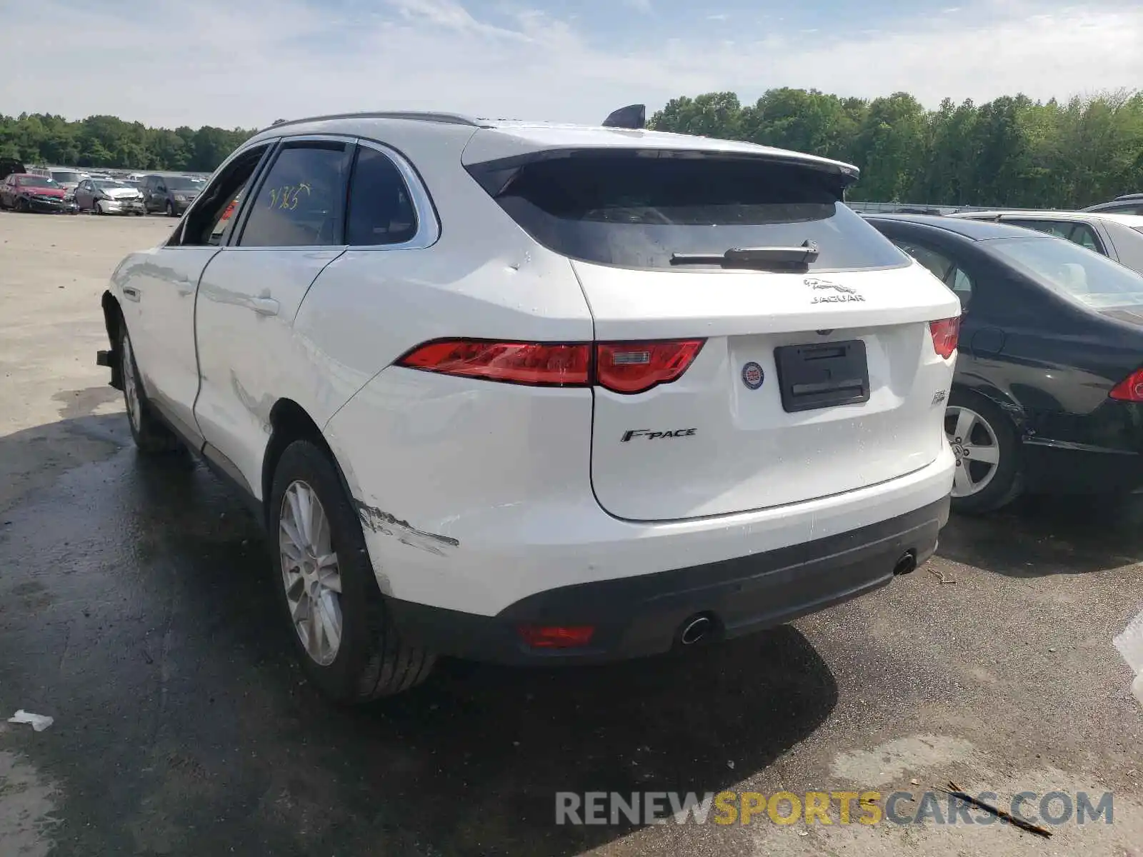 3 Фотография поврежденного автомобиля SADCK2FX5LA627903 JAGUAR F-PACE 2020