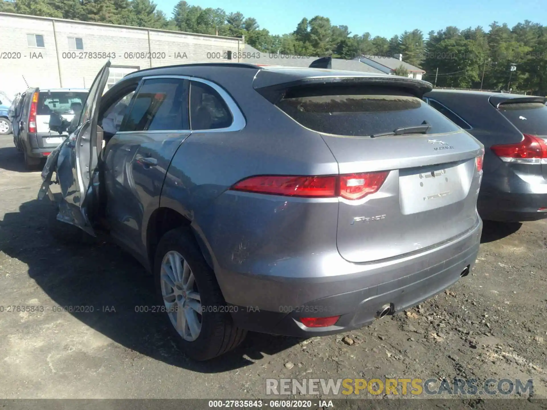 3 Photograph of a damaged car SADCK2FX7LA618216 JAGUAR F-PACE 2020