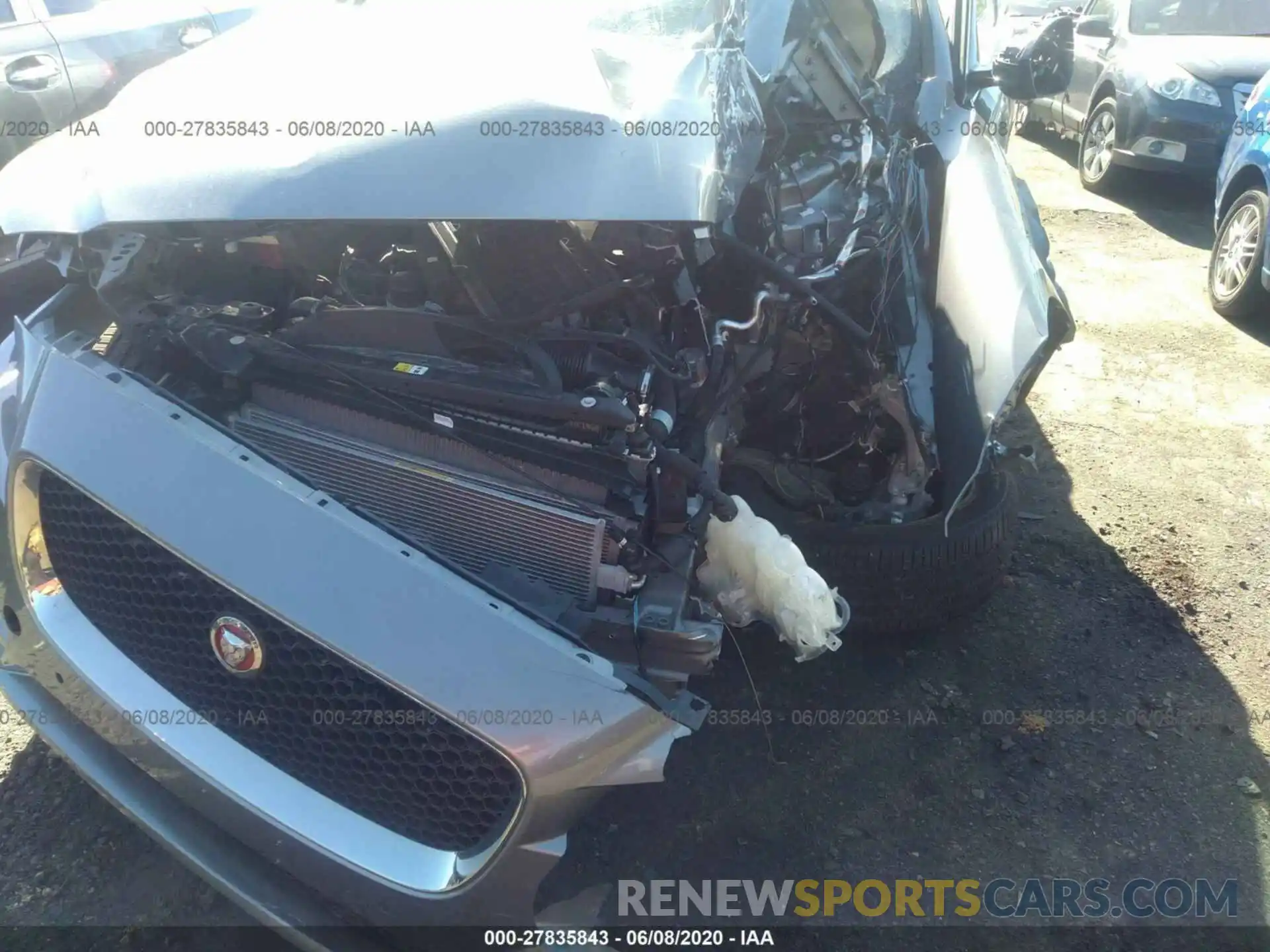 6 Photograph of a damaged car SADCK2FX7LA618216 JAGUAR F-PACE 2020