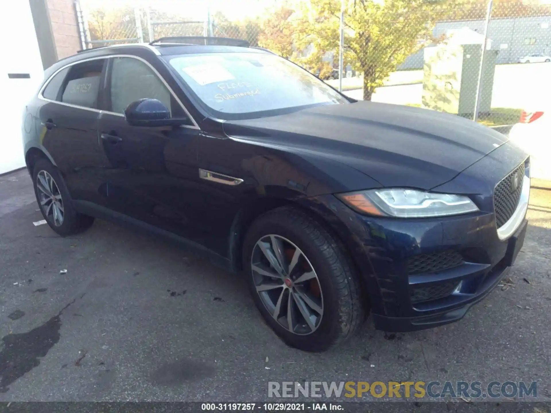 1 Фотография поврежденного автомобиля SADCK2FX7LA630141 JAGUAR F-PACE 2020