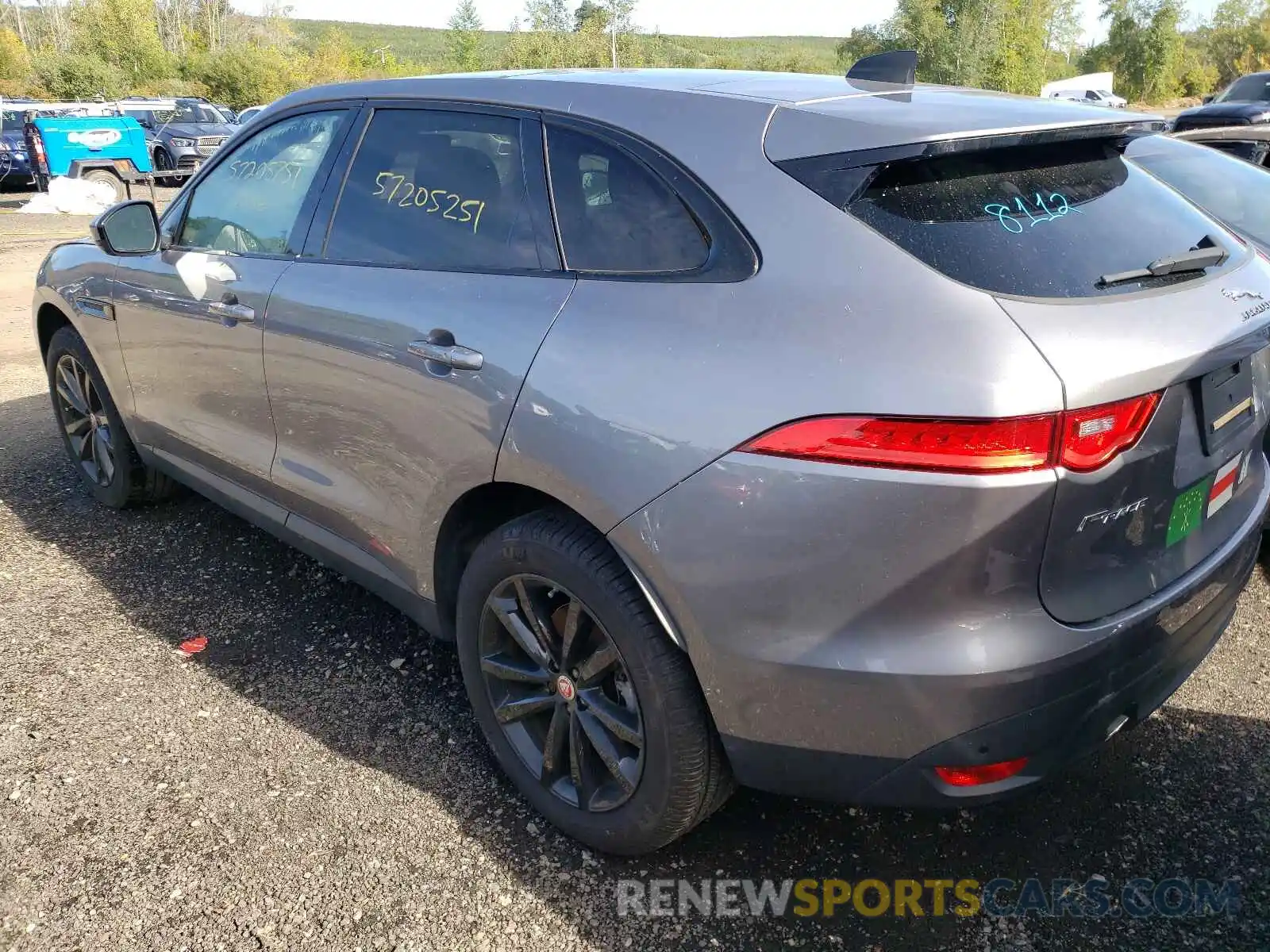 3 Photograph of a damaged car SADCK2FX7LA630267 JAGUAR F-PACE 2020