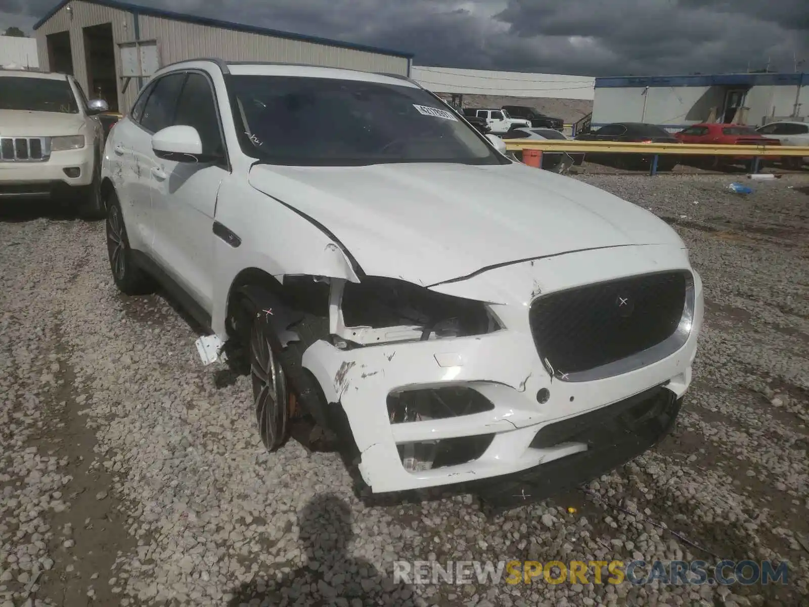 1 Photograph of a damaged car SADCK2FX7LA631340 JAGUAR F-PACE 2020