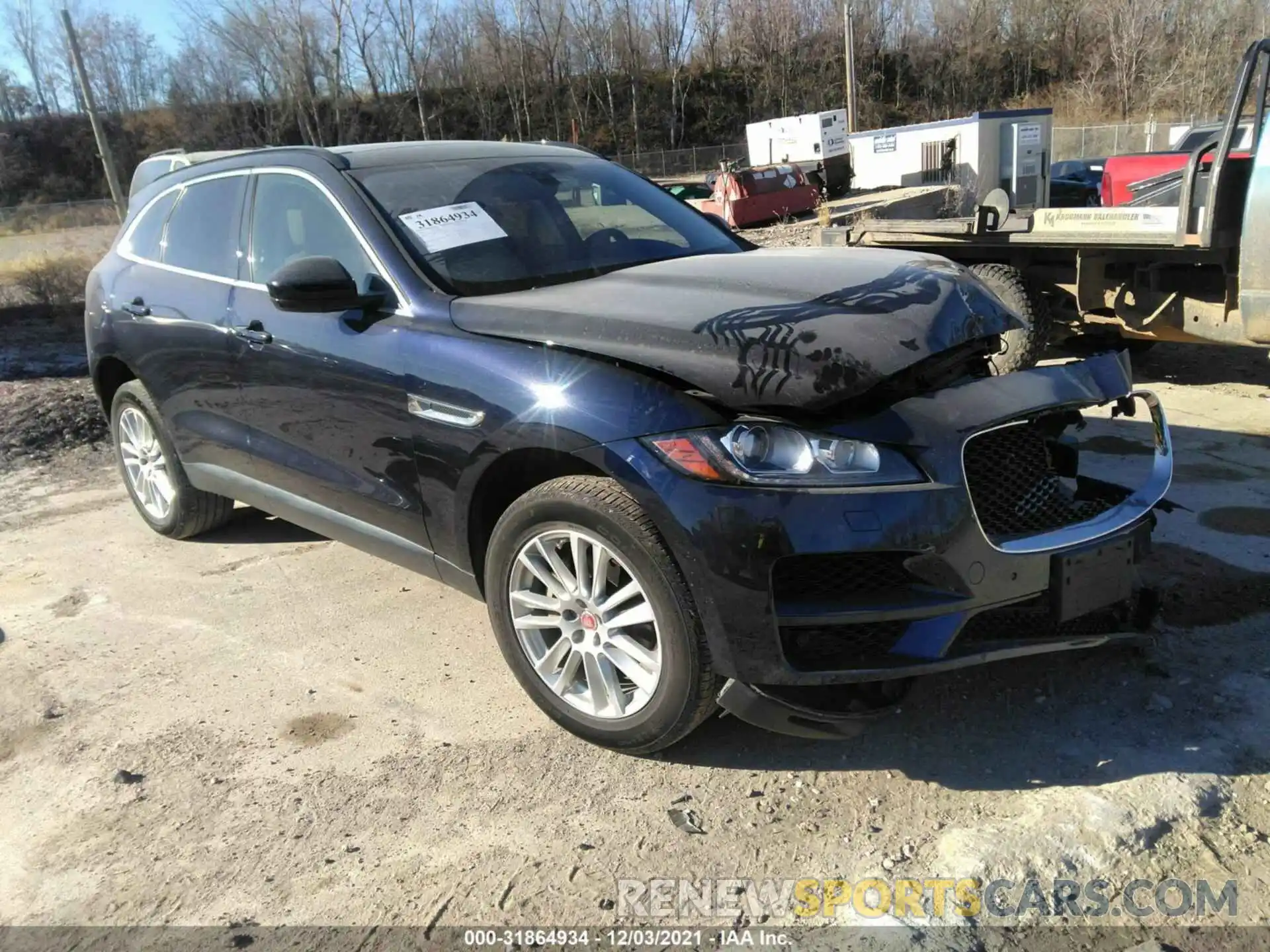 1 Photograph of a damaged car SADCK2FX9LA629928 JAGUAR F-PACE 2020