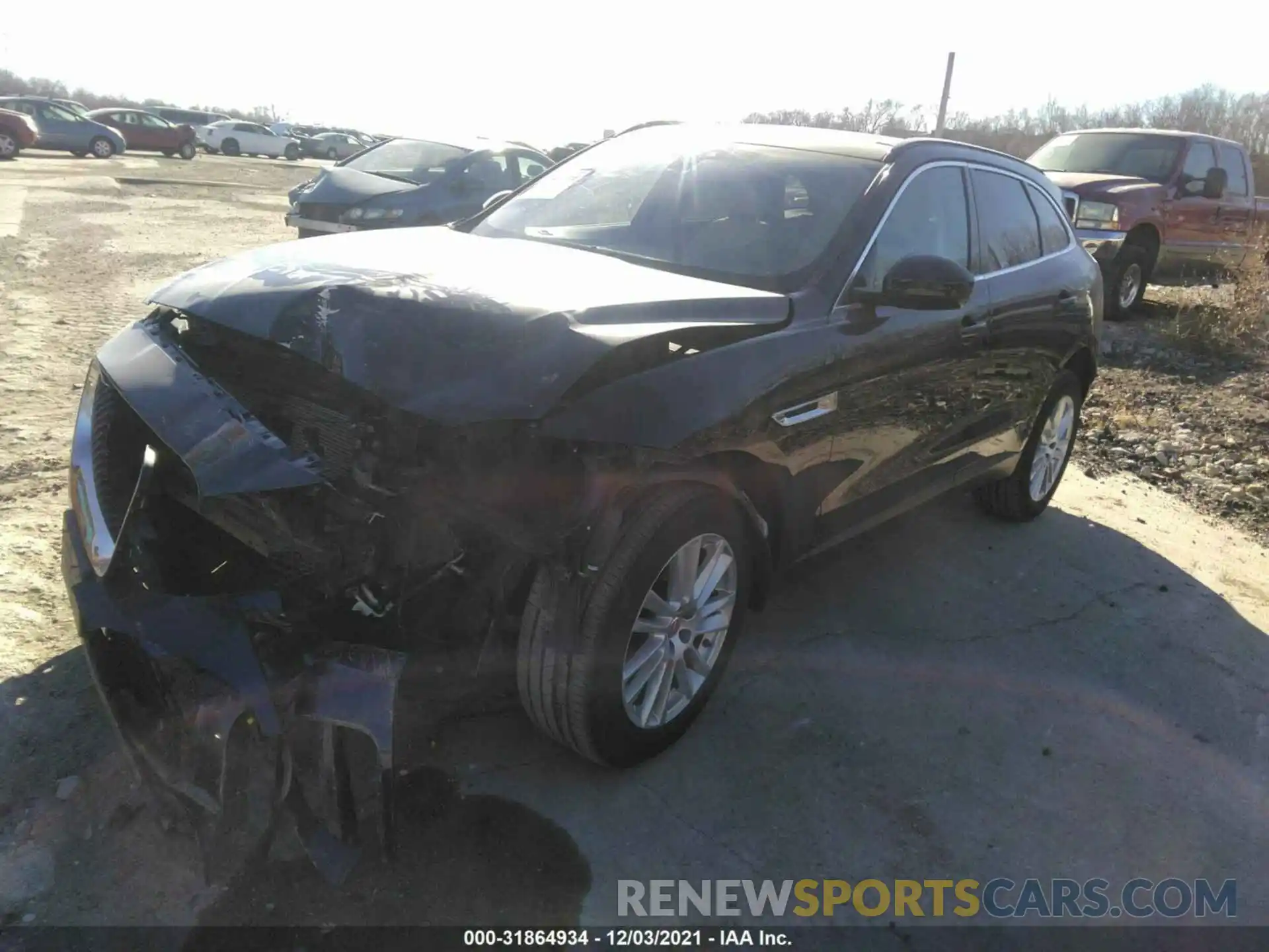 2 Photograph of a damaged car SADCK2FX9LA629928 JAGUAR F-PACE 2020