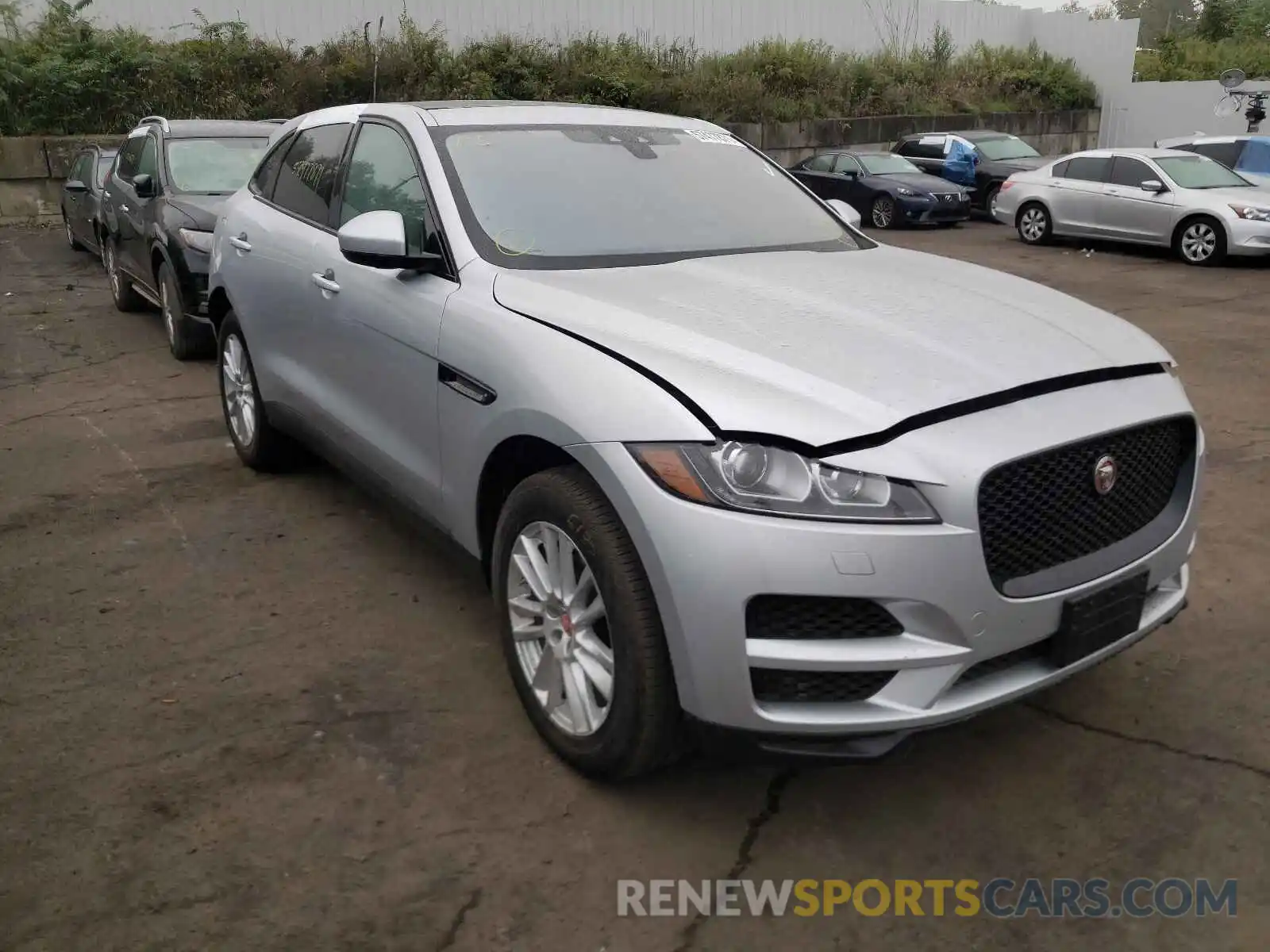 1 Photograph of a damaged car SADCK2FXXLA628805 JAGUAR F-PACE 2020