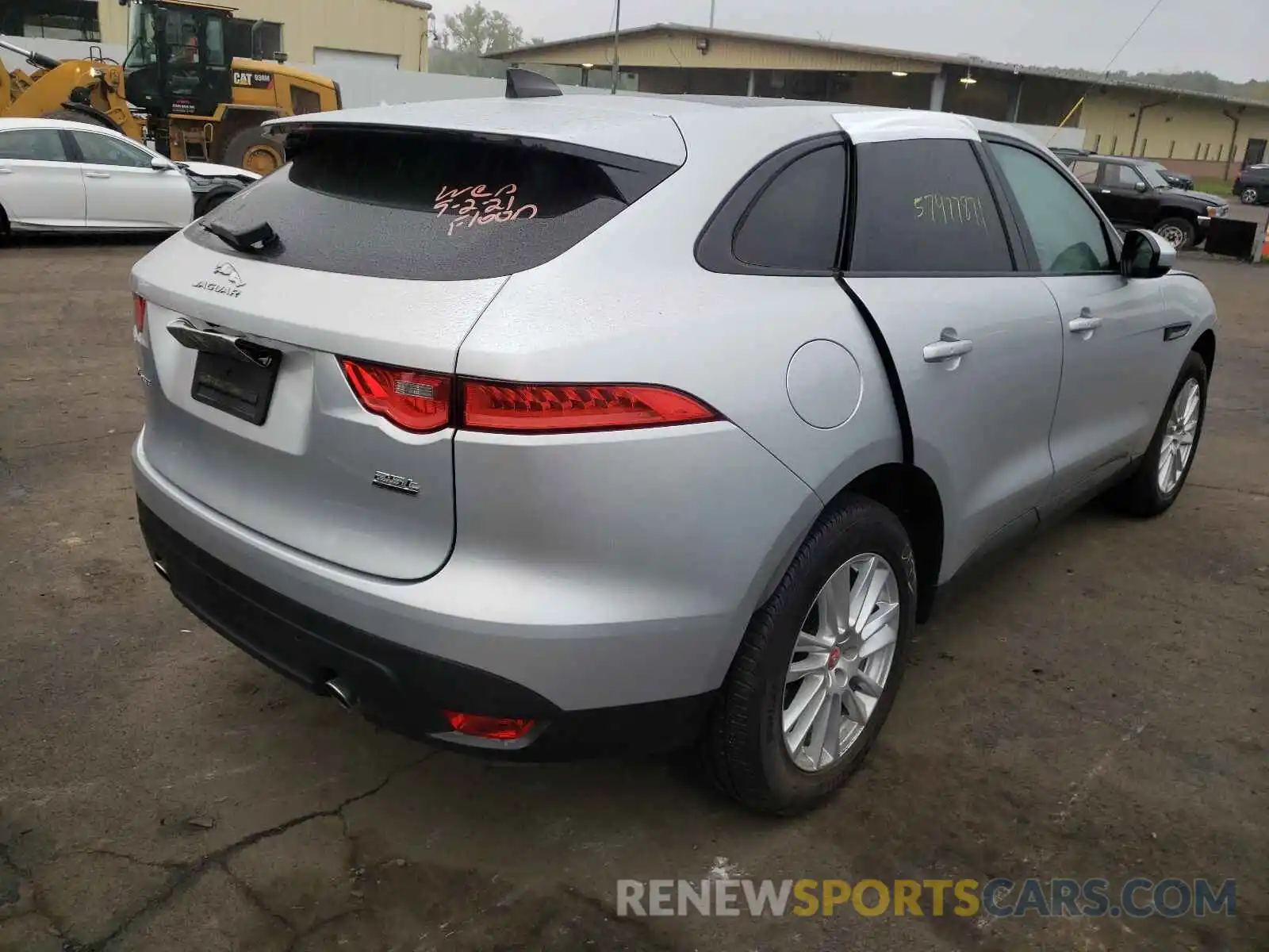 4 Фотография поврежденного автомобиля SADCK2FXXLA628805 JAGUAR F-PACE 2020