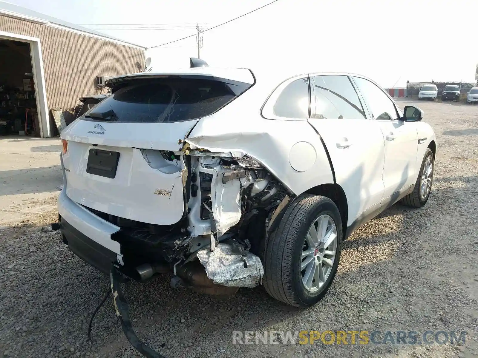 4 Фотография поврежденного автомобиля SADCK2GX0LA631968 JAGUAR F-PACE 2020