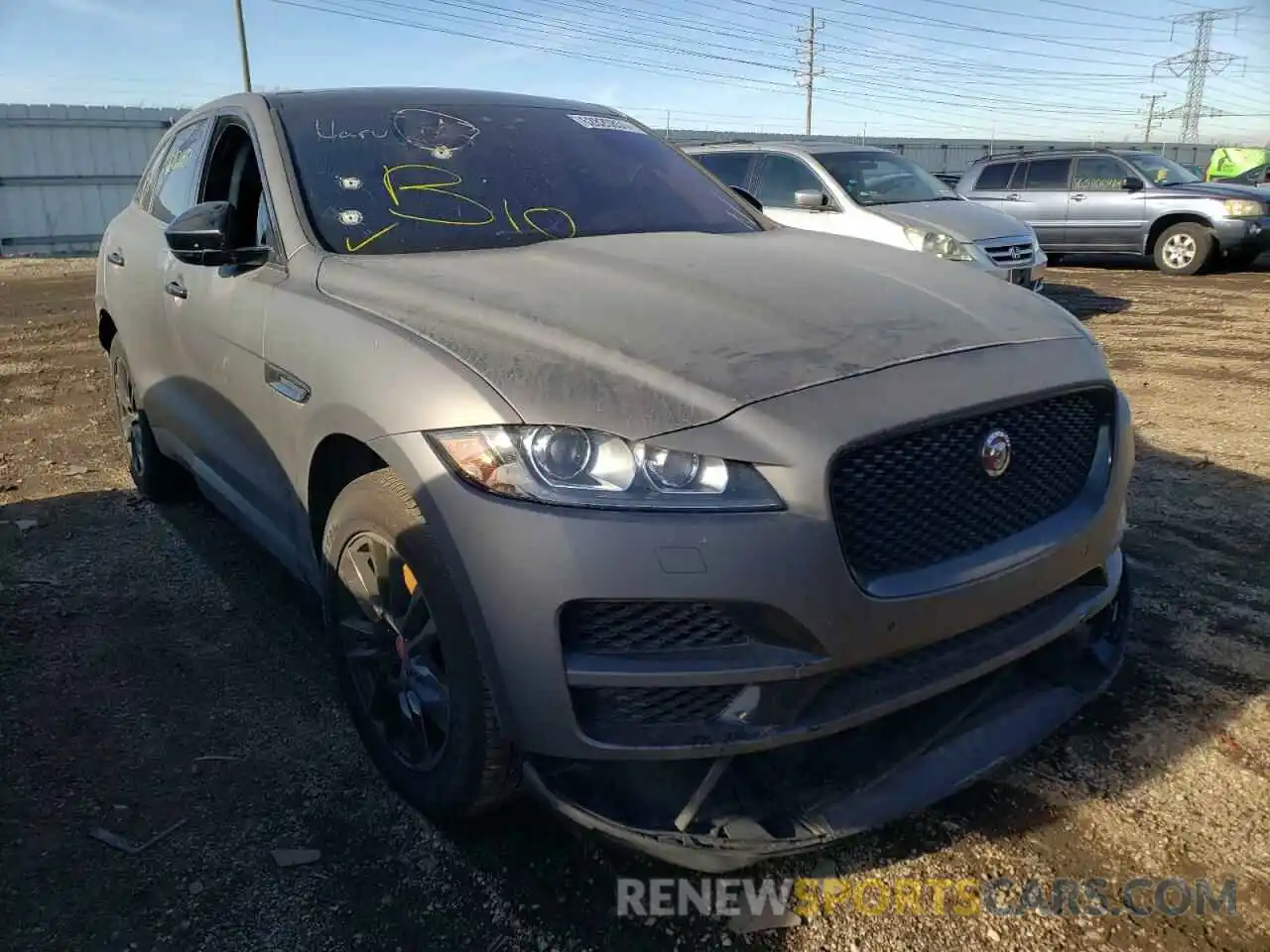 1 Фотография поврежденного автомобиля SADCK2GX0LA634627 JAGUAR F-PACE 2020