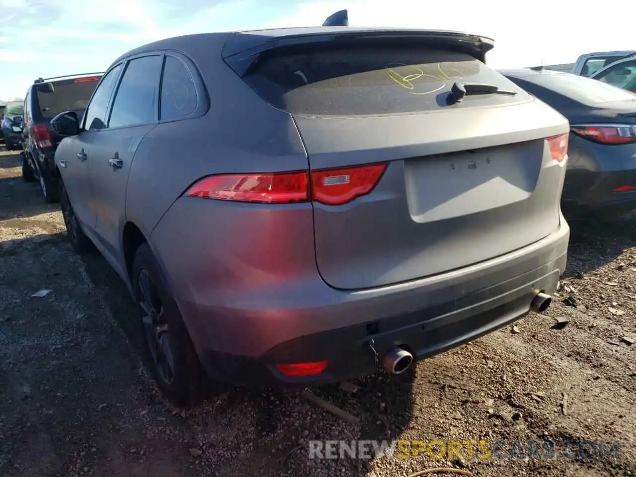 3 Фотография поврежденного автомобиля SADCK2GX0LA634627 JAGUAR F-PACE 2020