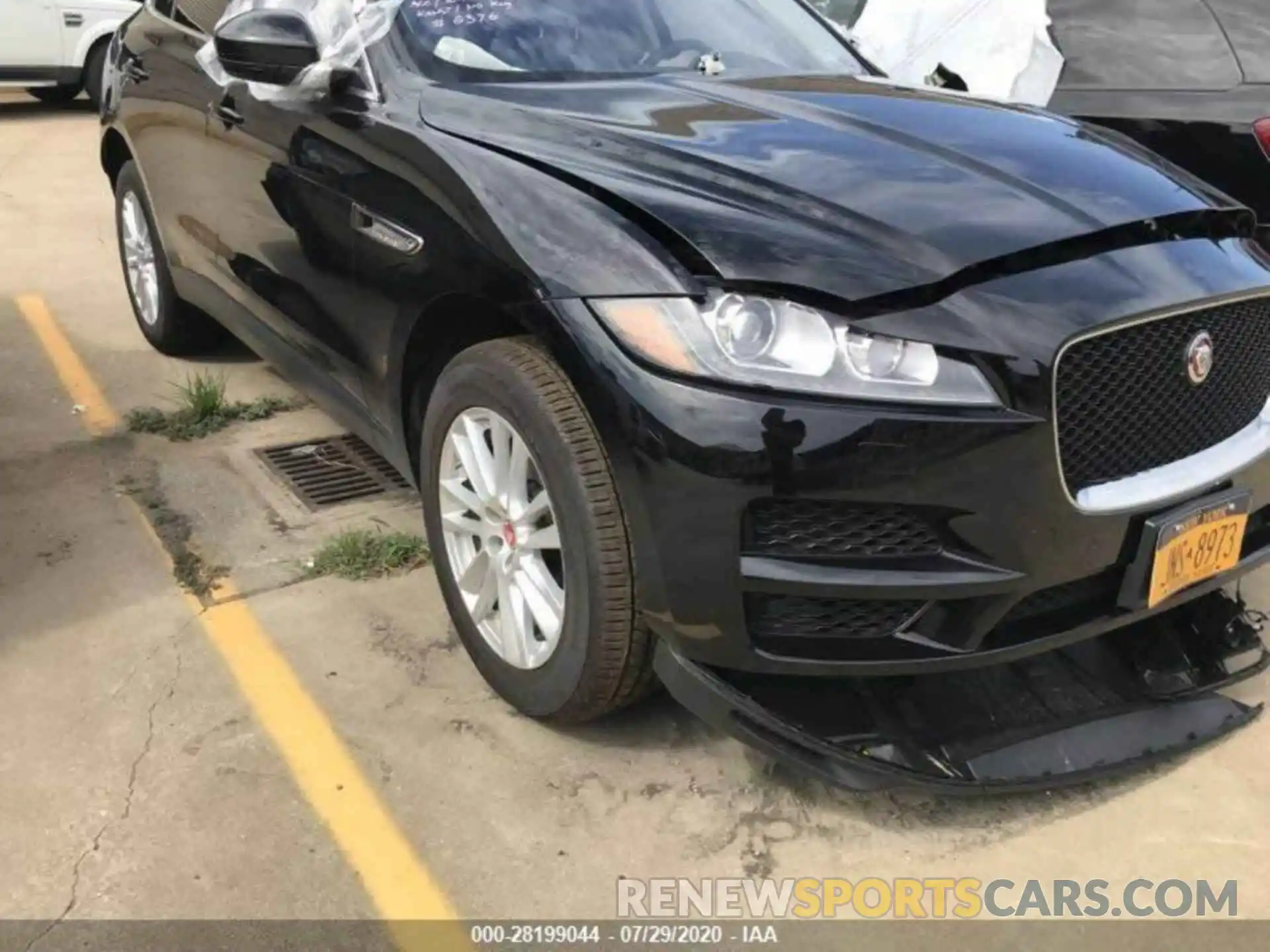 10 Photograph of a damaged car SADCK2GX0LA636376 JAGUAR F-PACE 2020