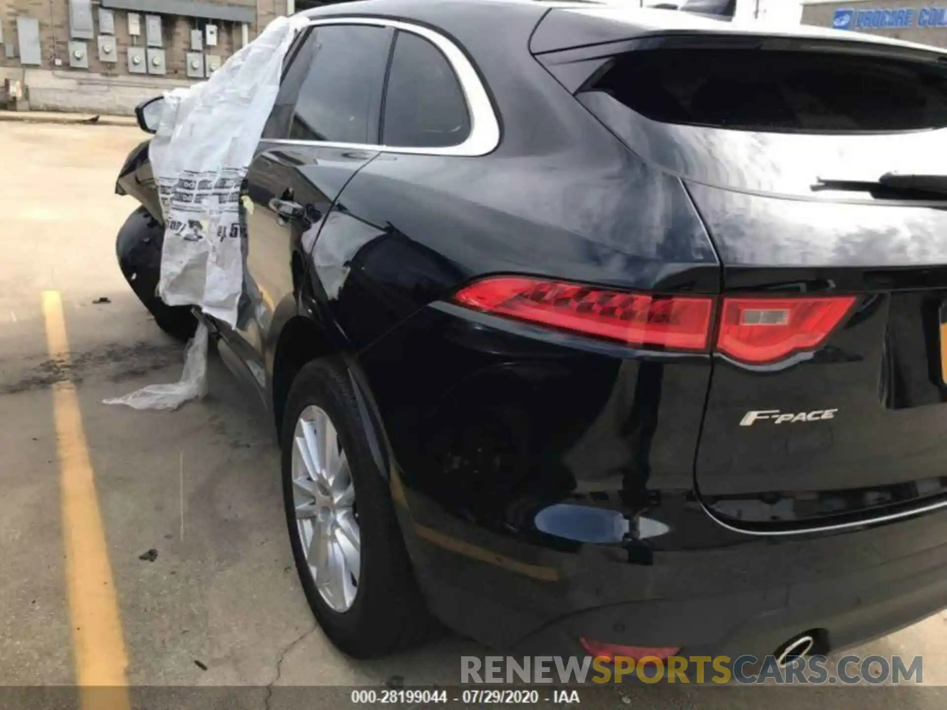 3 Photograph of a damaged car SADCK2GX0LA636376 JAGUAR F-PACE 2020